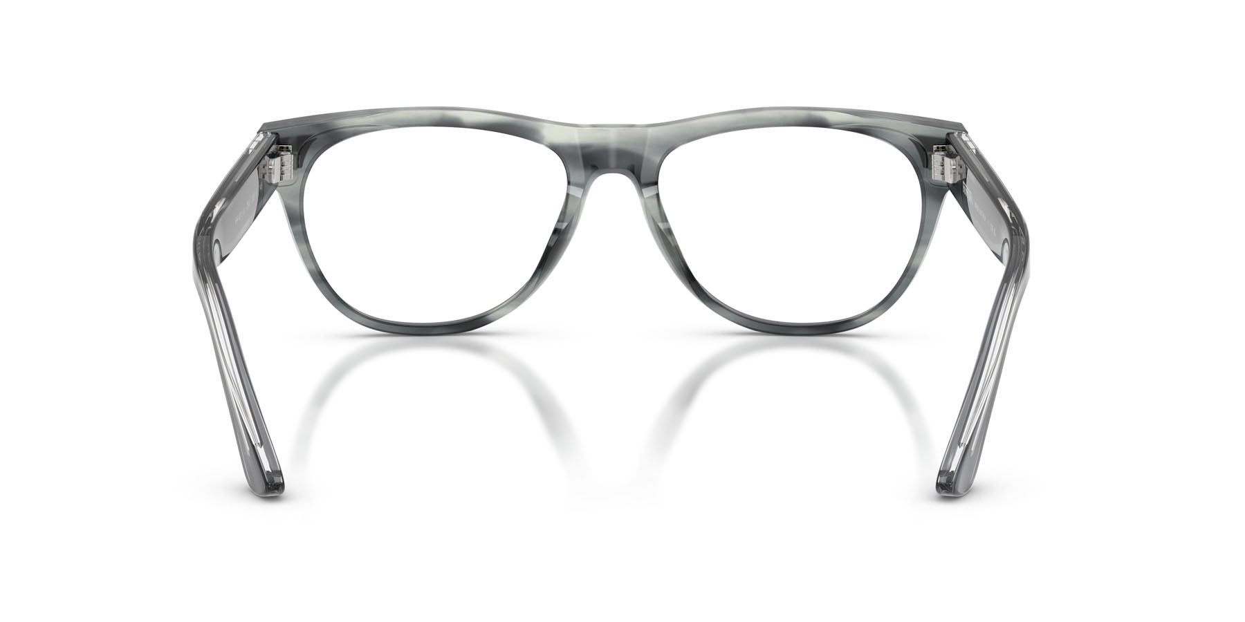 Occhiali da vista Ferrari FH 4011U (754) colore striato blu forma quadrato lenti lente demo