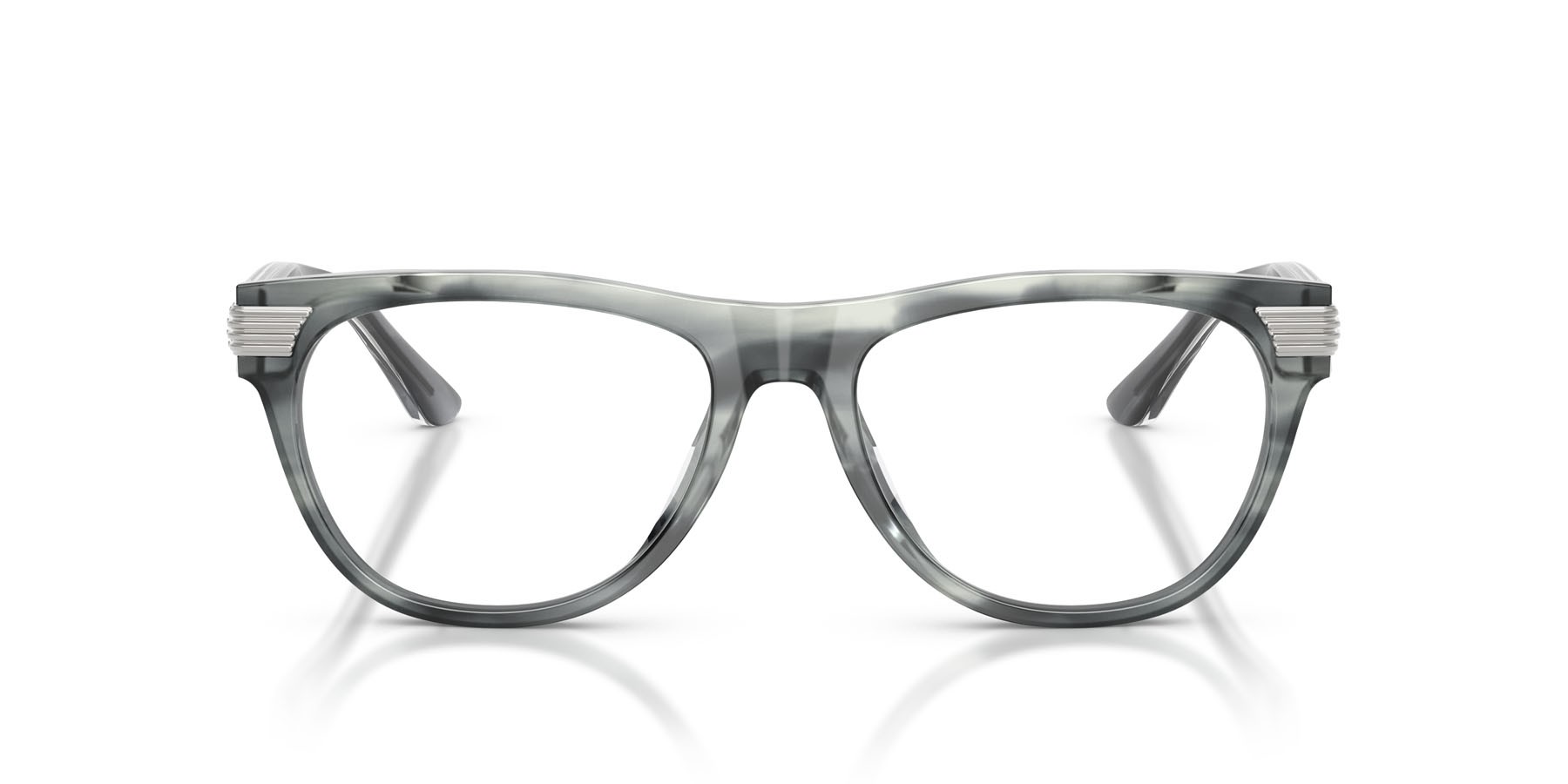 Occhiali da vista Ferrari FH 4011U (754) colore striato blu forma quadrato lenti lente demo