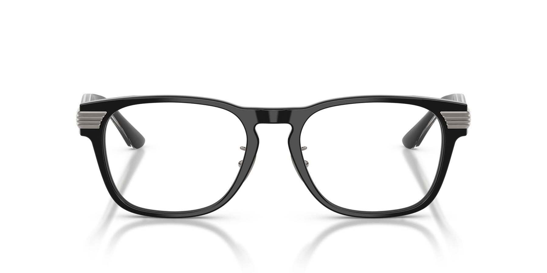 Occhiali da vista Ferrari FH 4012D (701) colore nero lucido forma quadrato lenti lente demo