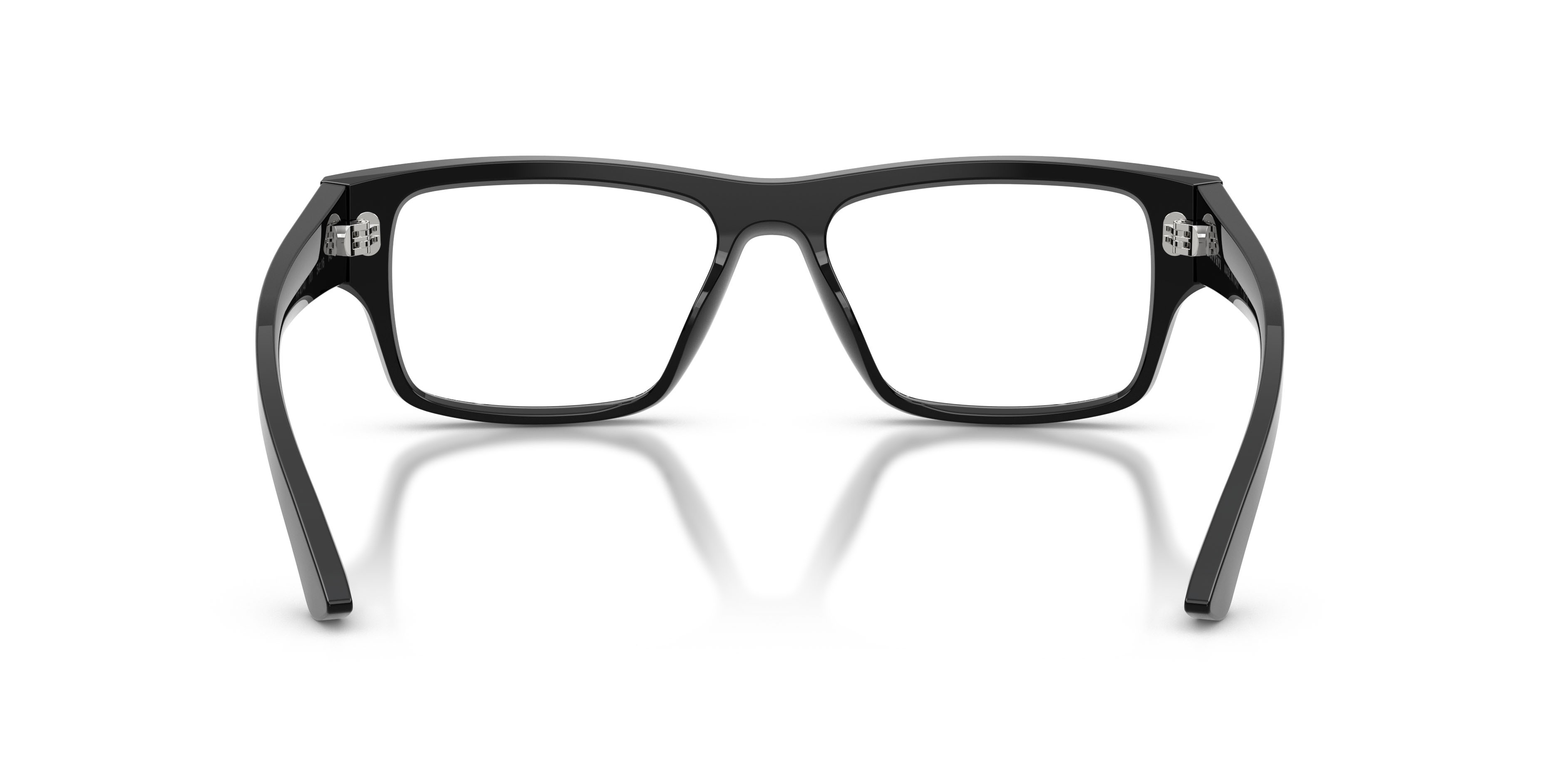 Occhiali da vista Ferrari FH 4014U (701) colore nero lucido forma rettangolare lenti lente demo