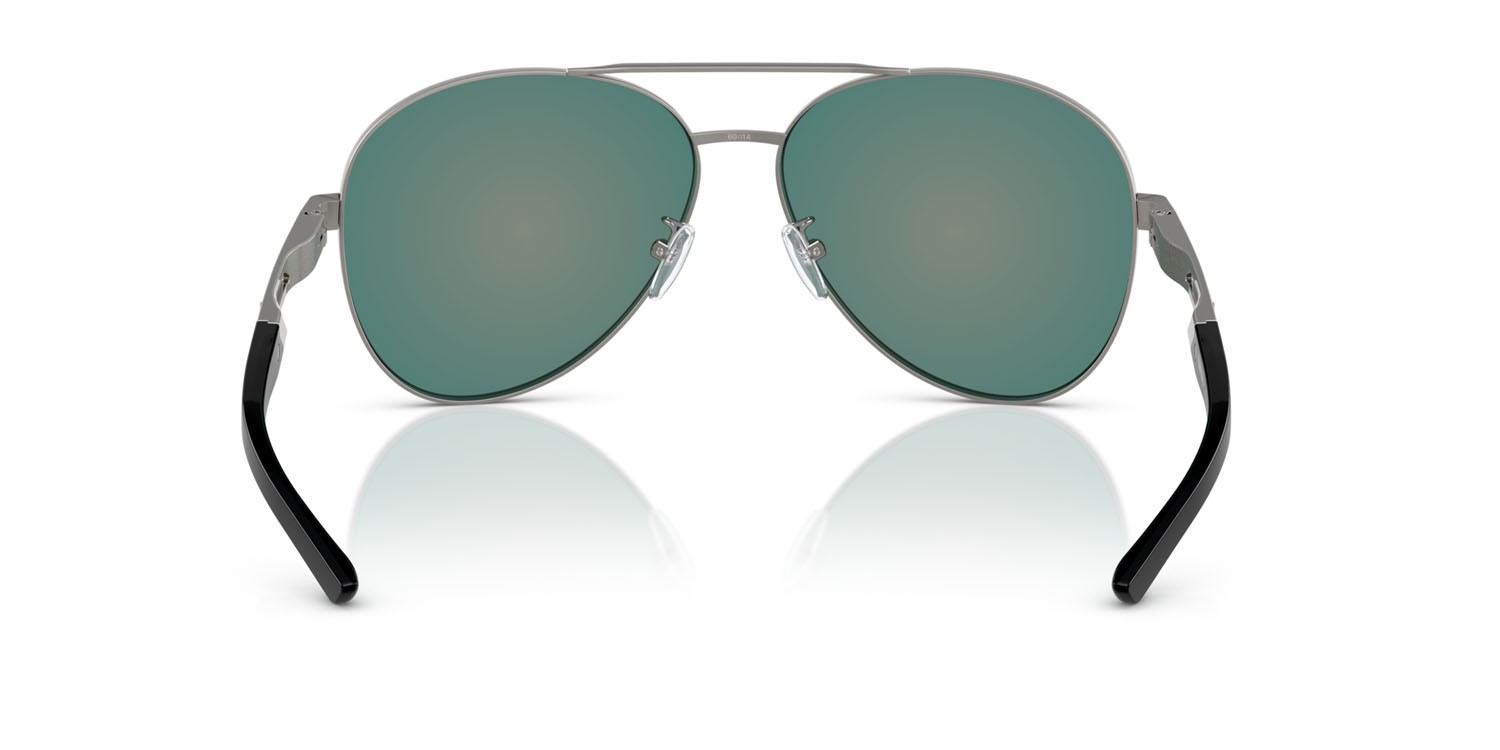 Occhiali da sole Ferrari Scuderia FZ 5002D (104/6Q) colore gunmetal forma aviator lenti rosso specchiato