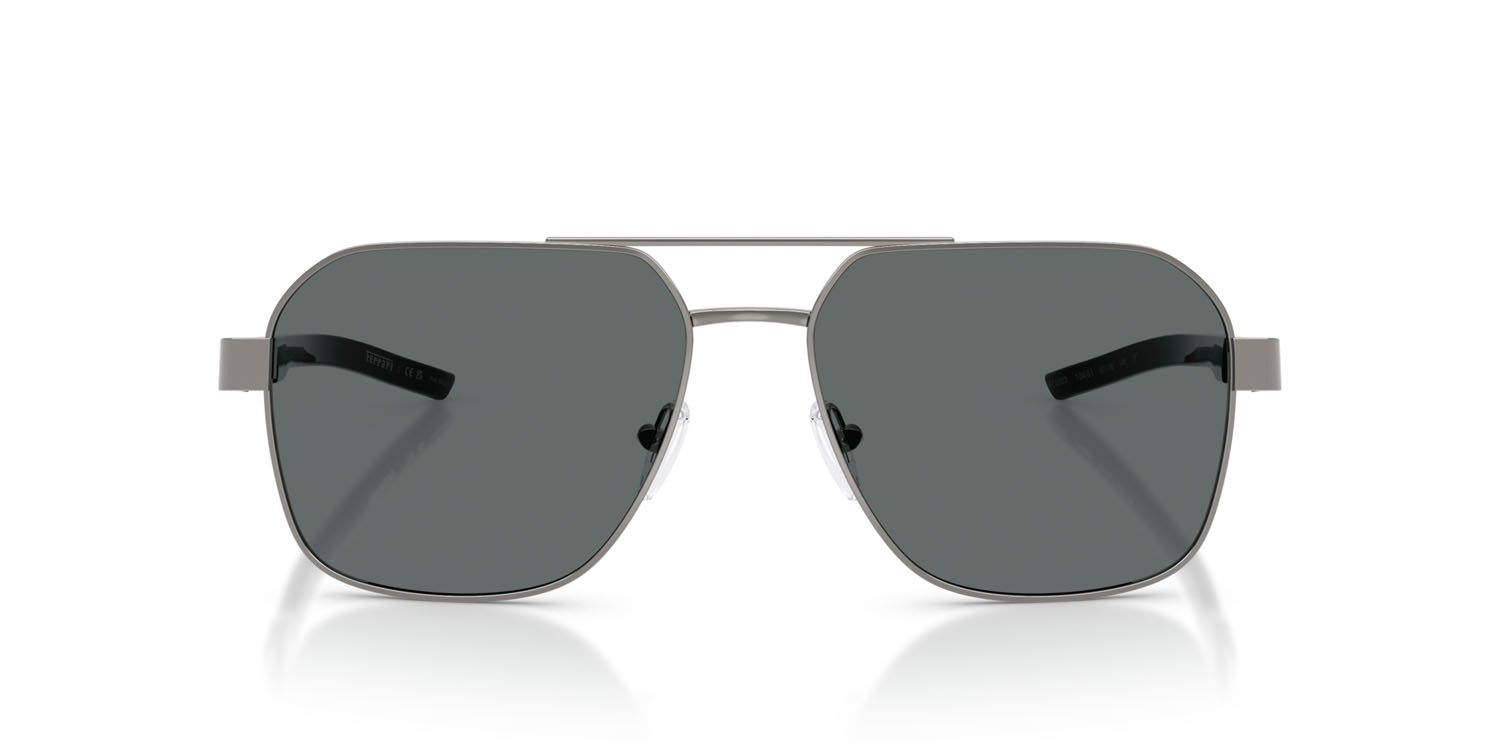 Occhiali da sole Ferrari Scuderia FZ 5003 (104/81) colore gunmetal forma quadrato lenti polar grigio scuro
