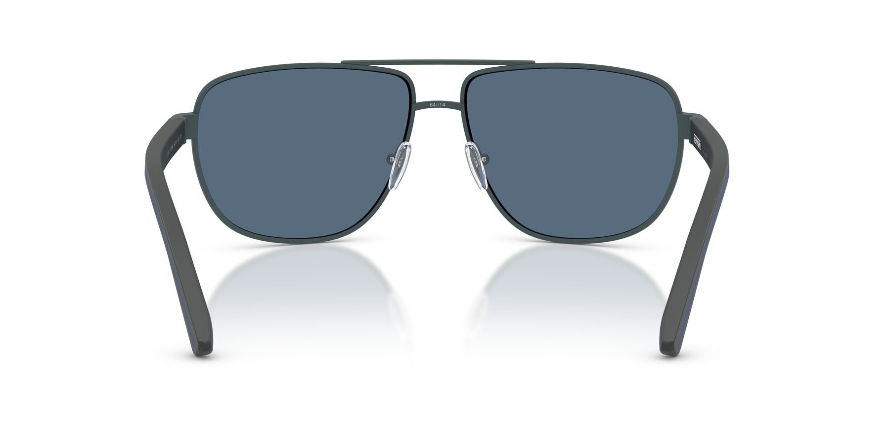 Occhiali da sole Ferrari Scuderia FZ 5007 (130/80) colore grigio scuro opaco forma quadrato lenti blu scuro