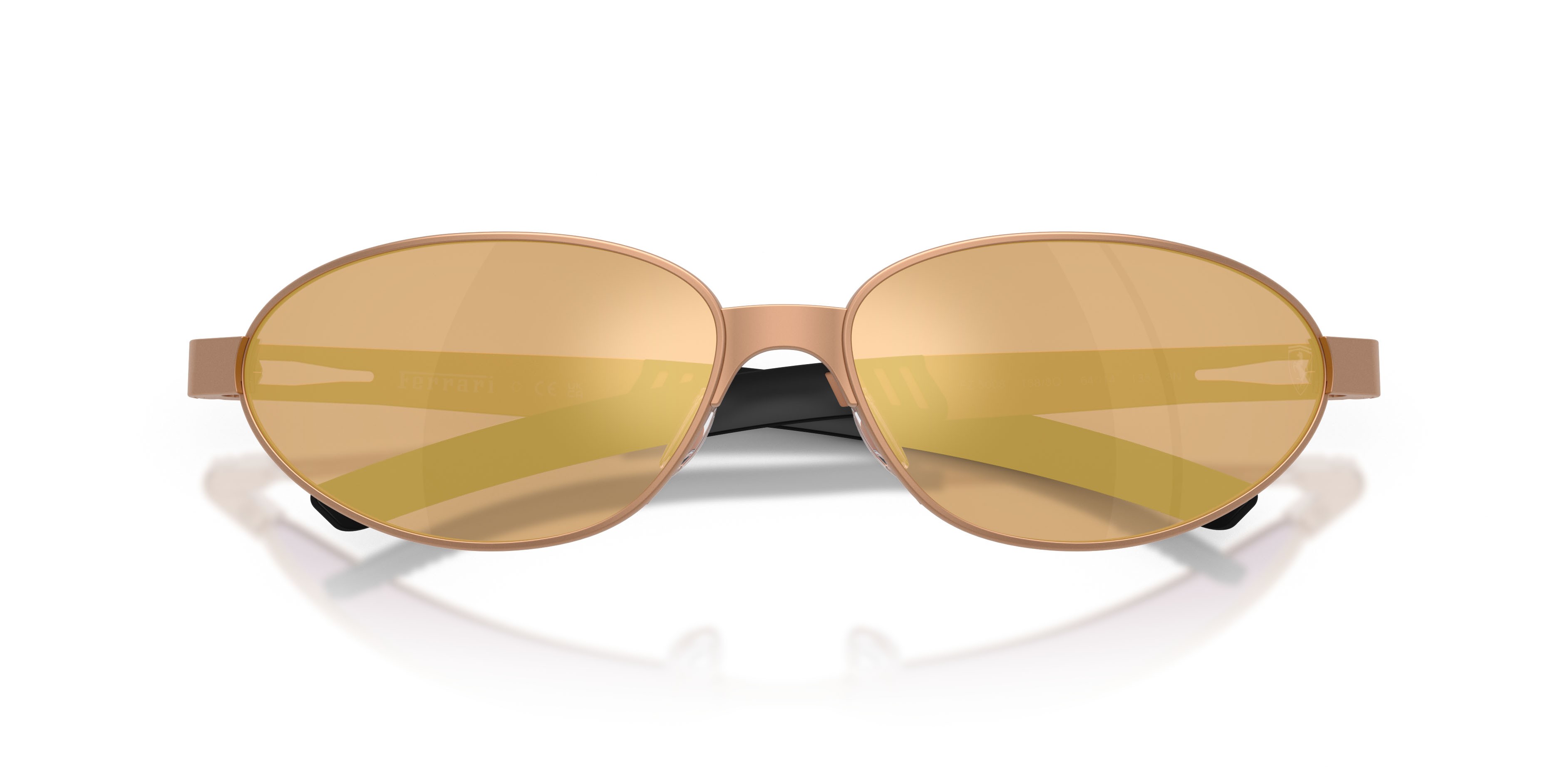 Occhiali da sole Ferrari Scuderia FZ 5008 (138/3Q) colore oro rose forma ovale lenti rosa/grigio