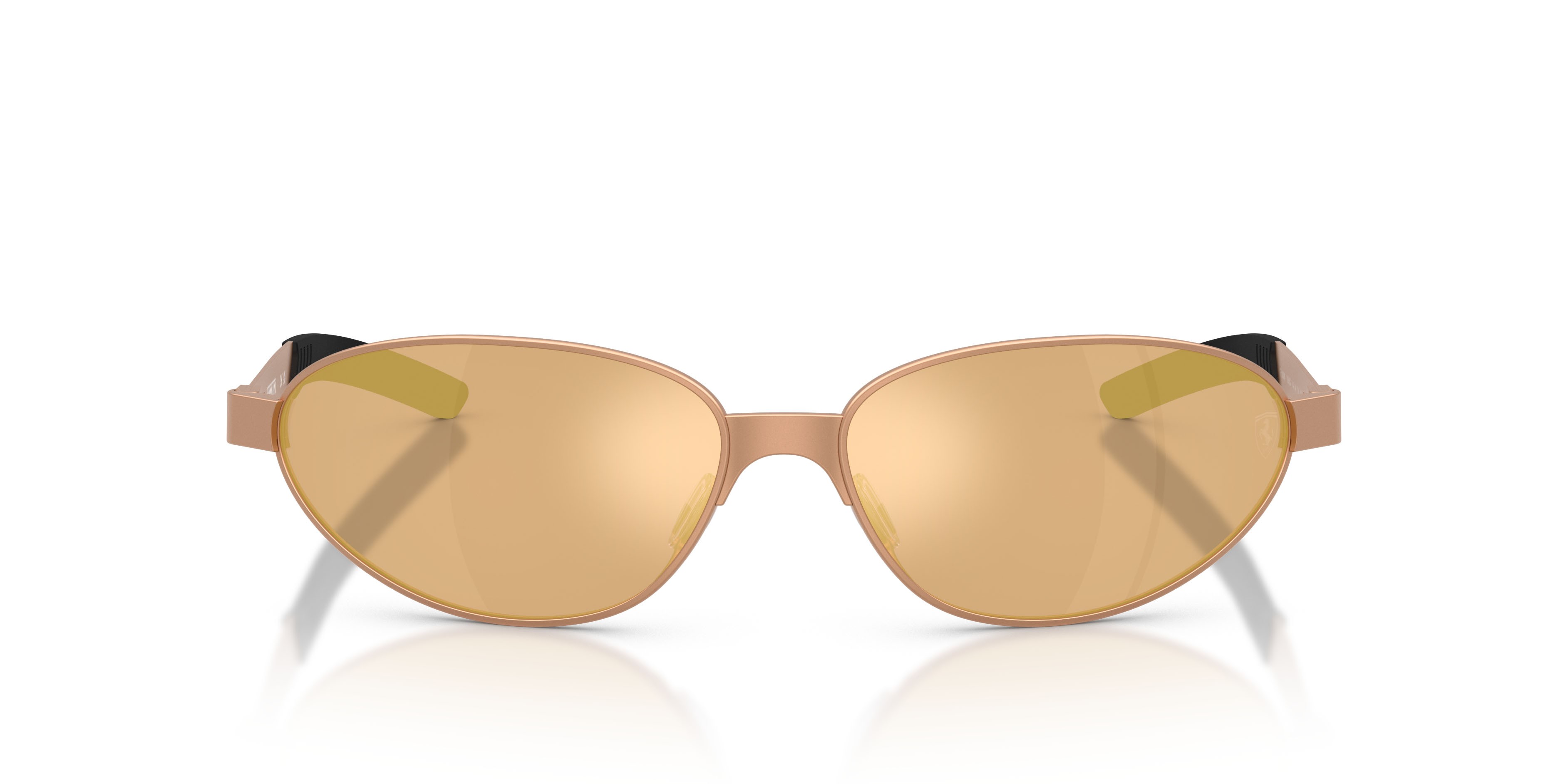 Occhiali da sole Ferrari Scuderia FZ 5008 (138/3Q) colore oro rose forma ovale lenti rosa/grigio