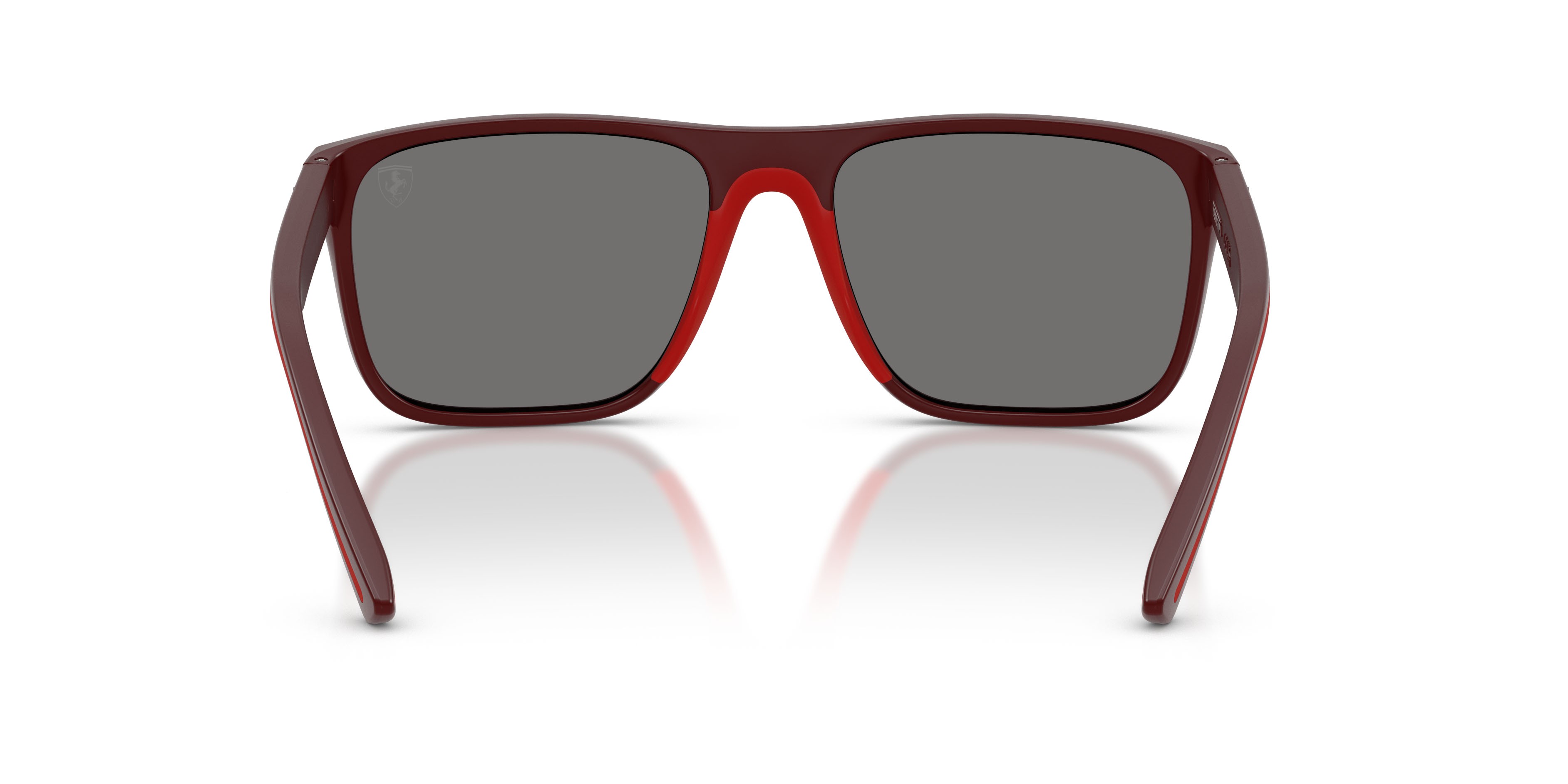 Occhiali da sole Ferrari Scuderia FZ 6002U (530/81) colore bordeaux forma quadrato lenti polar grigia