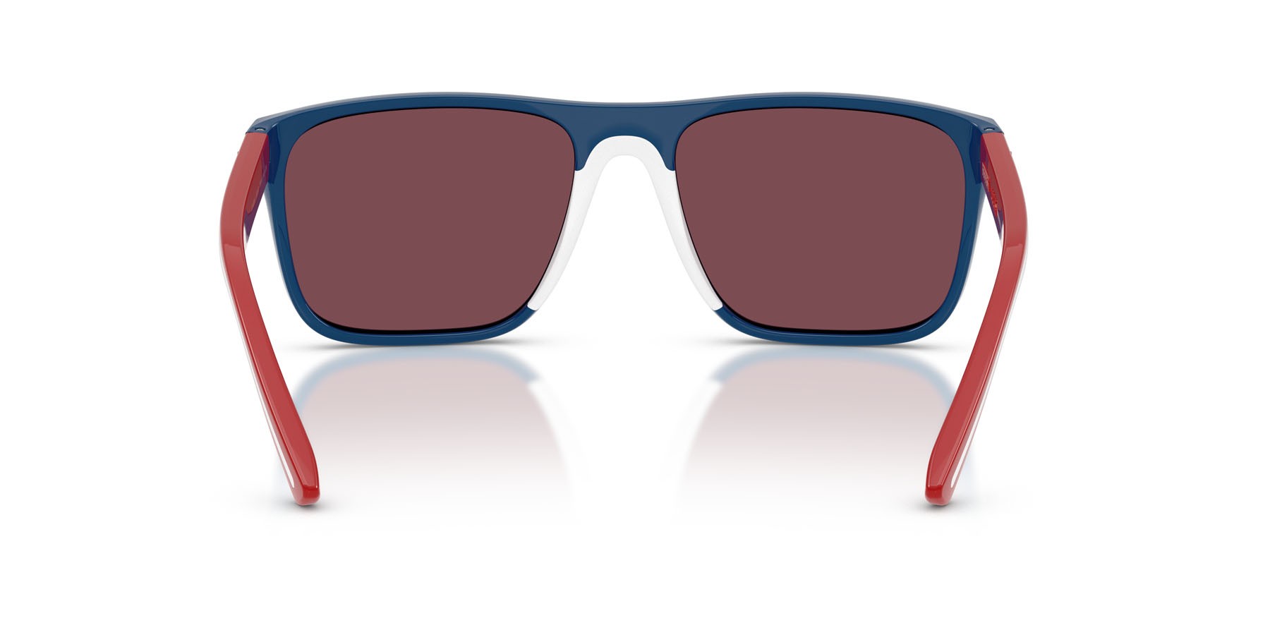 Occhiali da sole Ferrari Scuderia FZ 6002U (533/1E) colore blu forma quadrato lenti bordeaux