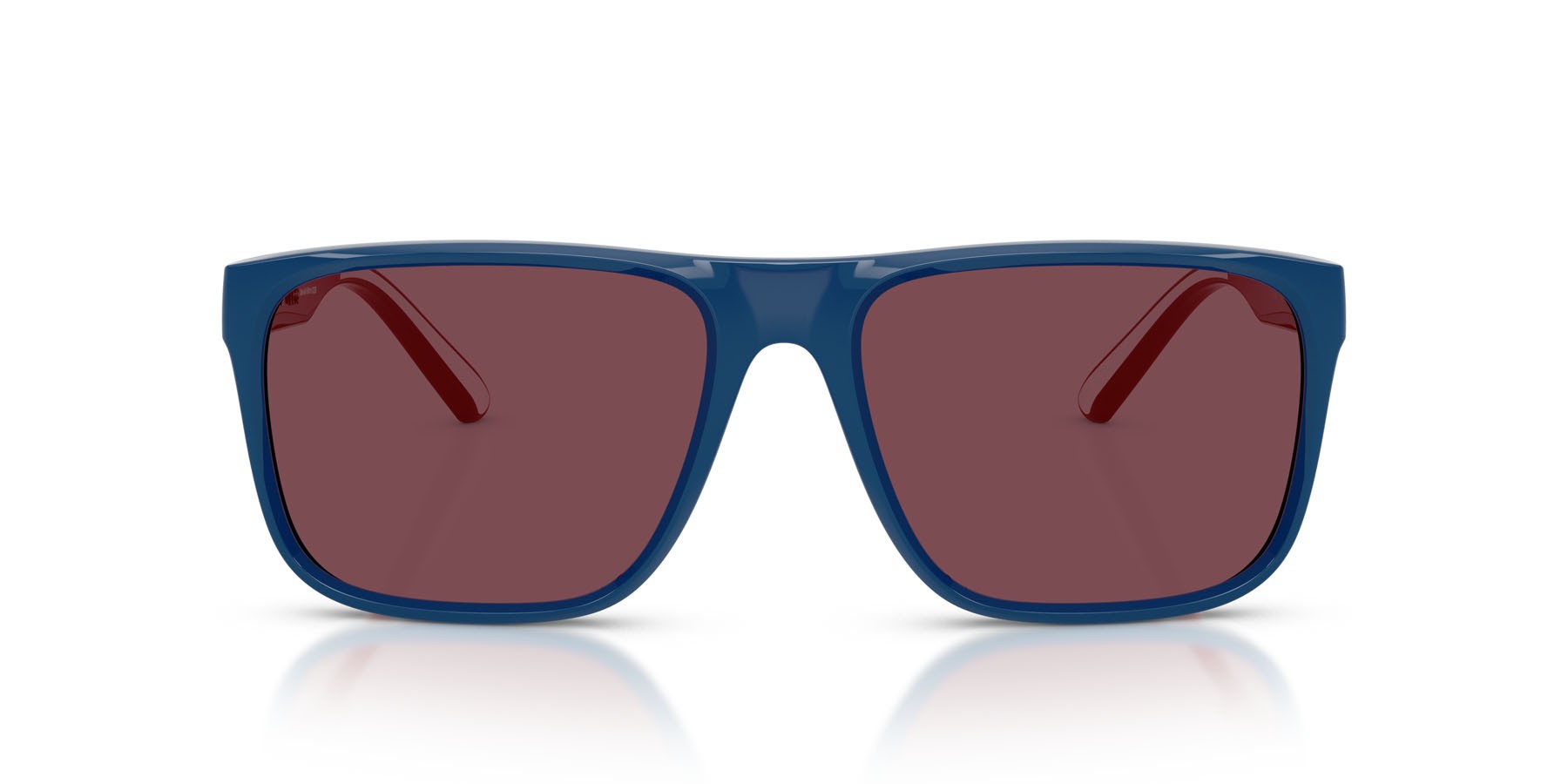 Occhiali da sole Ferrari Scuderia FZ 6002U (533/1E) colore blu forma quadrato lenti bordeaux