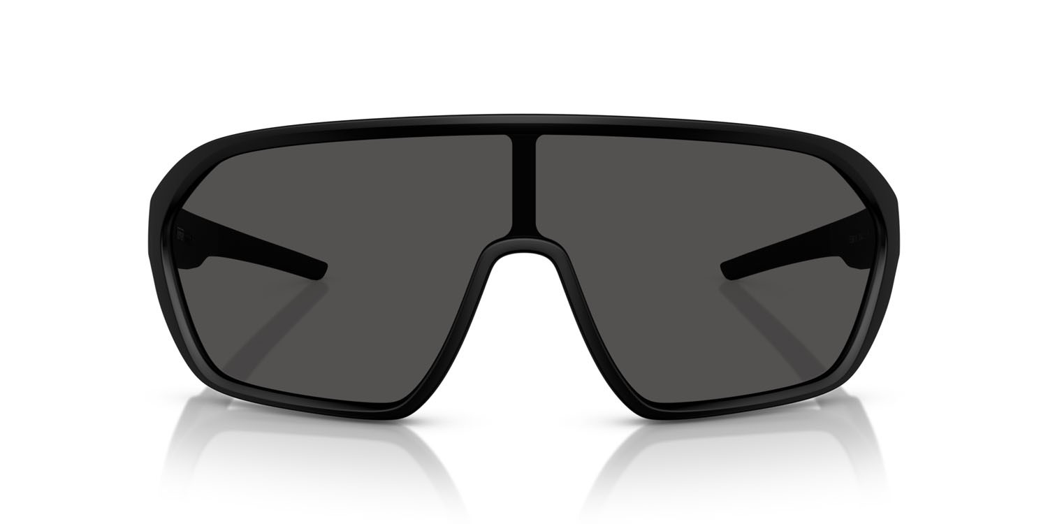 Occhiali da sole Ferrari Scuderia FZ 6011U (504/87) colore nero opaco forma quadrato lenti grigio