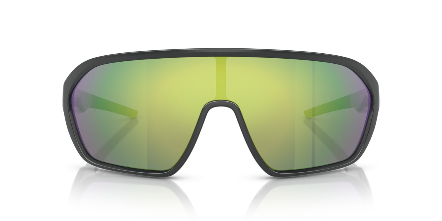 Occhiali da sole Ferrari Scuderia FZ 6011U (522/M2) colore grigio forma quadrato lenti verde a specchio