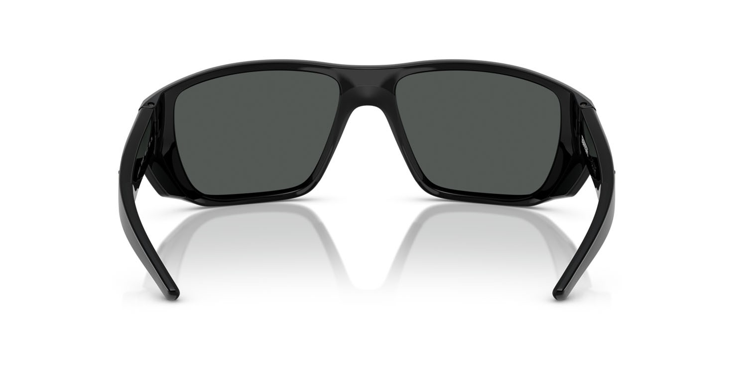 Occhiali da sole Ferrari Scuderia FZ 6012U (501/87) colore nero forma rettangolare lenti grigio