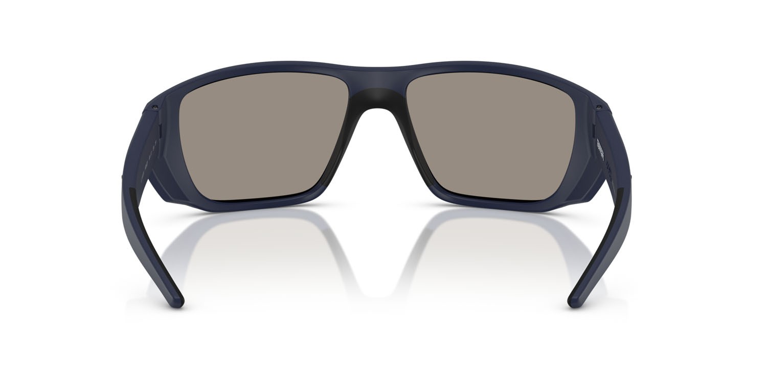 Occhiali da sole Ferrari Scuderia FZ 6012U (509/22) colore blu opaco forma rettangolare lenti mirror water polar