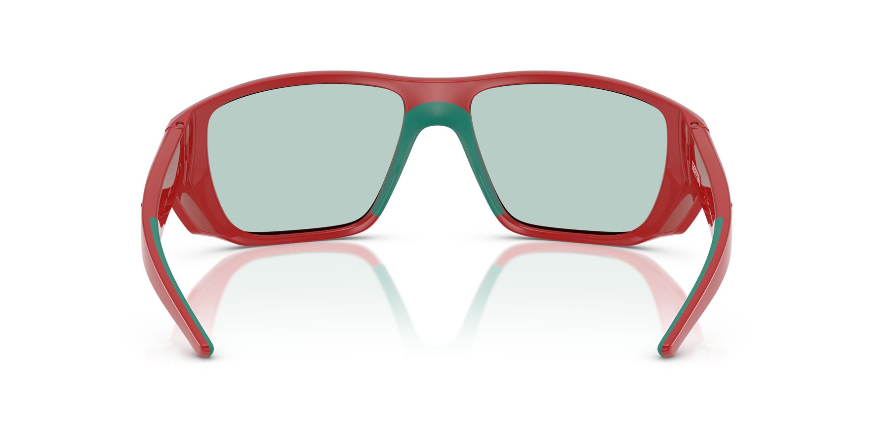 Occhiali da sole Ferrari Scuderia FZ 6012U (526/65) colore rosso forma rettangolare lenti blu a specchio