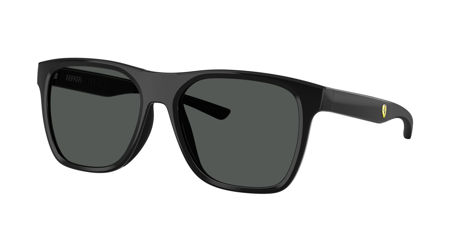 Occhiali da sole Ferrari Scuderia FZ 6013D (501/87) colore nero forma quadrato lenti grigio