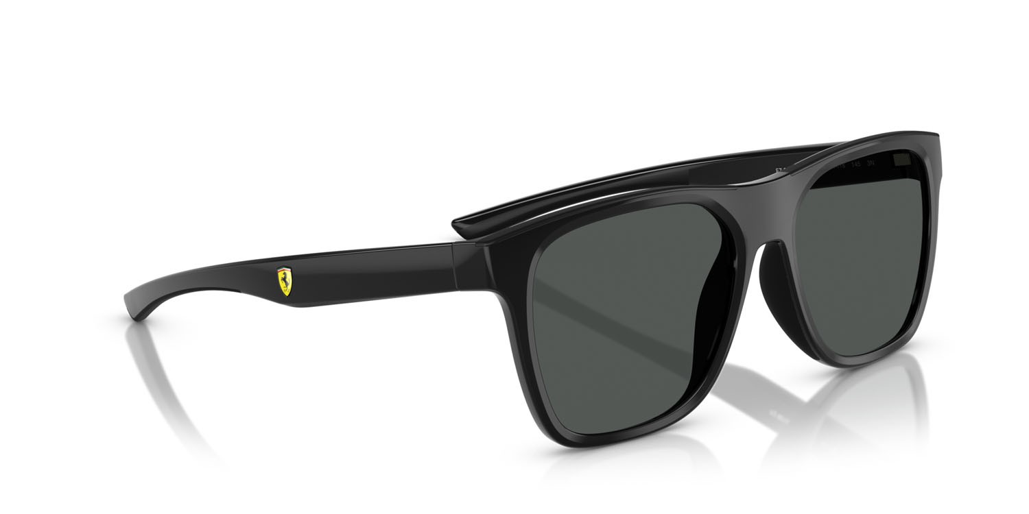 Occhiali da sole Ferrari Scuderia FZ 6013D (501/87) colore nero forma quadrato lenti grigio