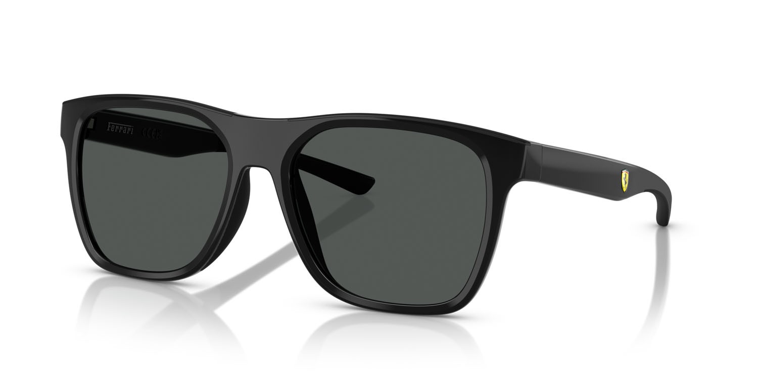 Occhiali da sole Ferrari Scuderia FZ 6013D (501/87) colore nero forma quadrato lenti grigio