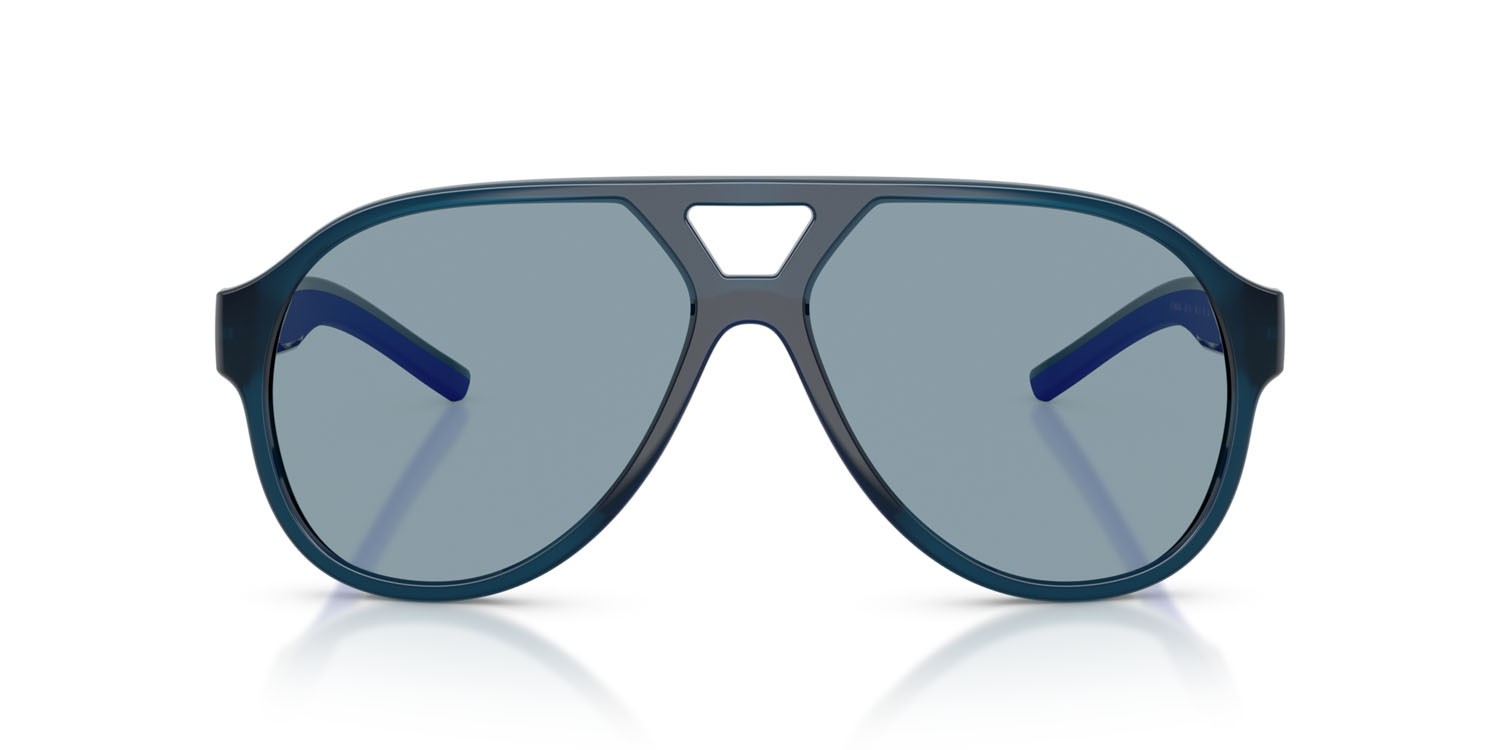 Occhiali da sole Ferrari Scuderia FZ 6014U (527/72) colore blu opale forma aviator lenti azzurro