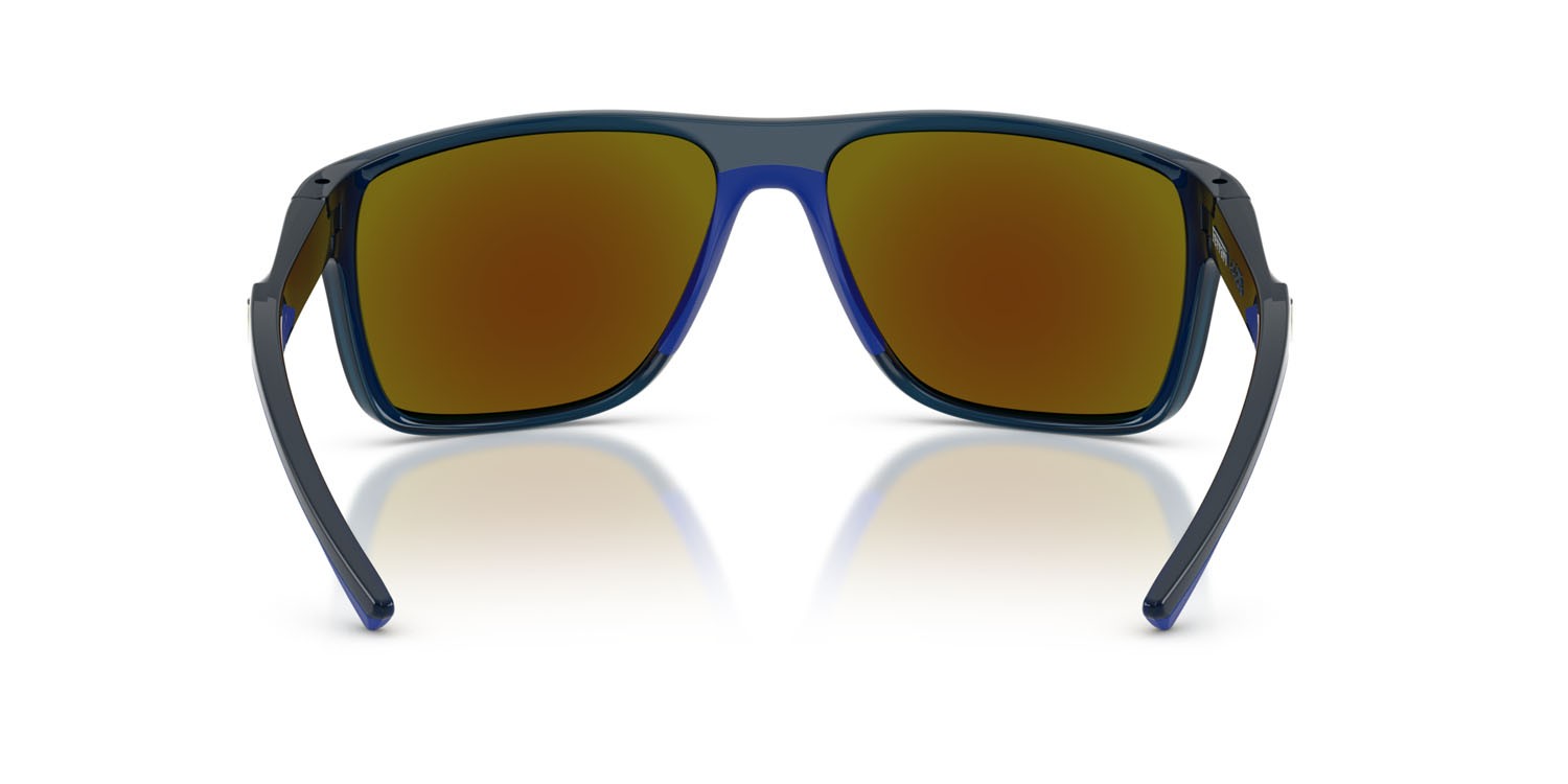 Occhiali da sole Ferrari Scuderia FZ 6015U (527/25) colore blu opale forma quadrato lenti blu specchiato
