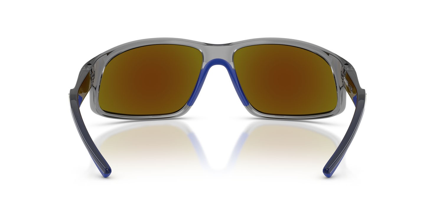 Occhiali da sole Ferrari Scuderia FZ 6016U (524/25) colore grigio opale forma irregolare lenti blu specchiato