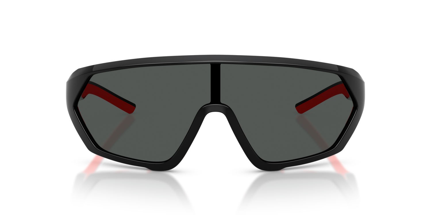 Occhiali da sole Ferrari Scuderia FZ 6017U (501/87) colore nero forma quadrato lenti grigio scuro