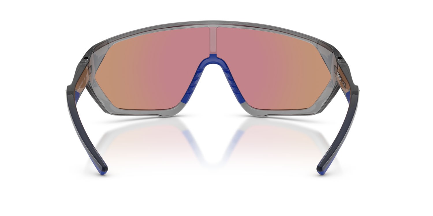 Occhiali da sole Ferrari Scuderia FZ 6017U (524/7V) colore grigio opale forma quadrato lenti blu specchiato