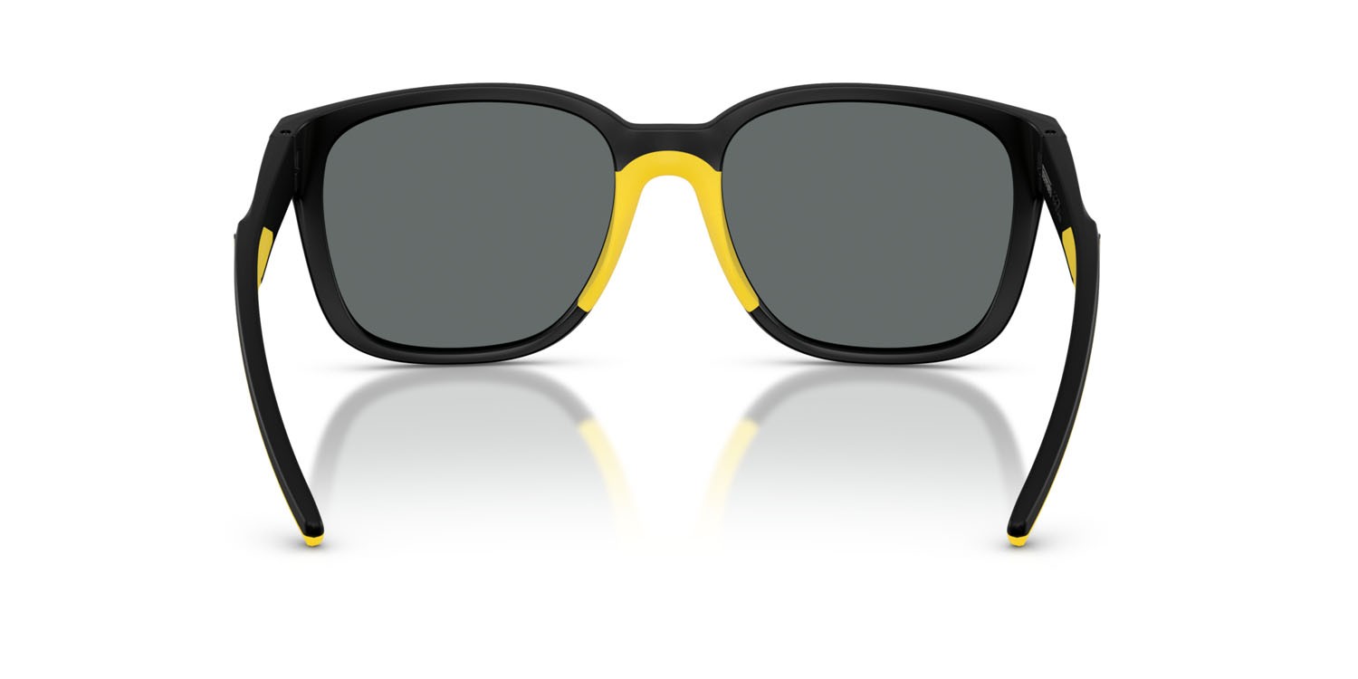 Occhiali da sole Ferrari Scuderia FZ 6019D (504/81) colore nero opaco forma quadrato lenti polar grigio scuro