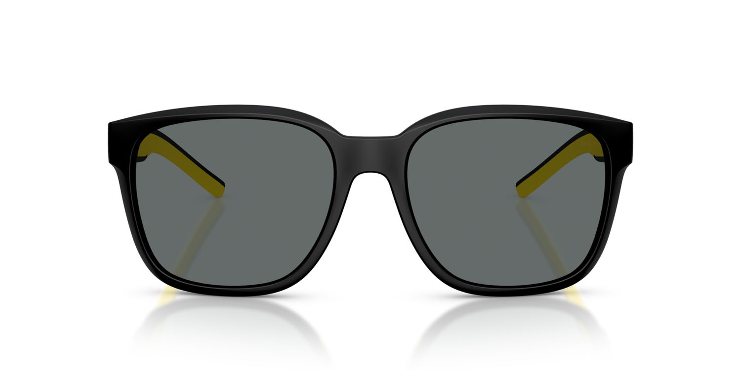 Occhiali da sole Ferrari Scuderia FZ 6019D (504/81) colore nero opaco forma quadrato lenti polar grigio scuro