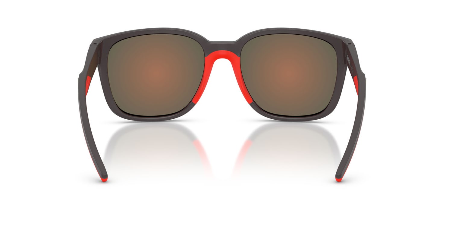 Occhiali da sole Ferrari Scuderia FZ 6019D (528/6Q) colore grigio opaco forma quadrato lenti red gold mirror