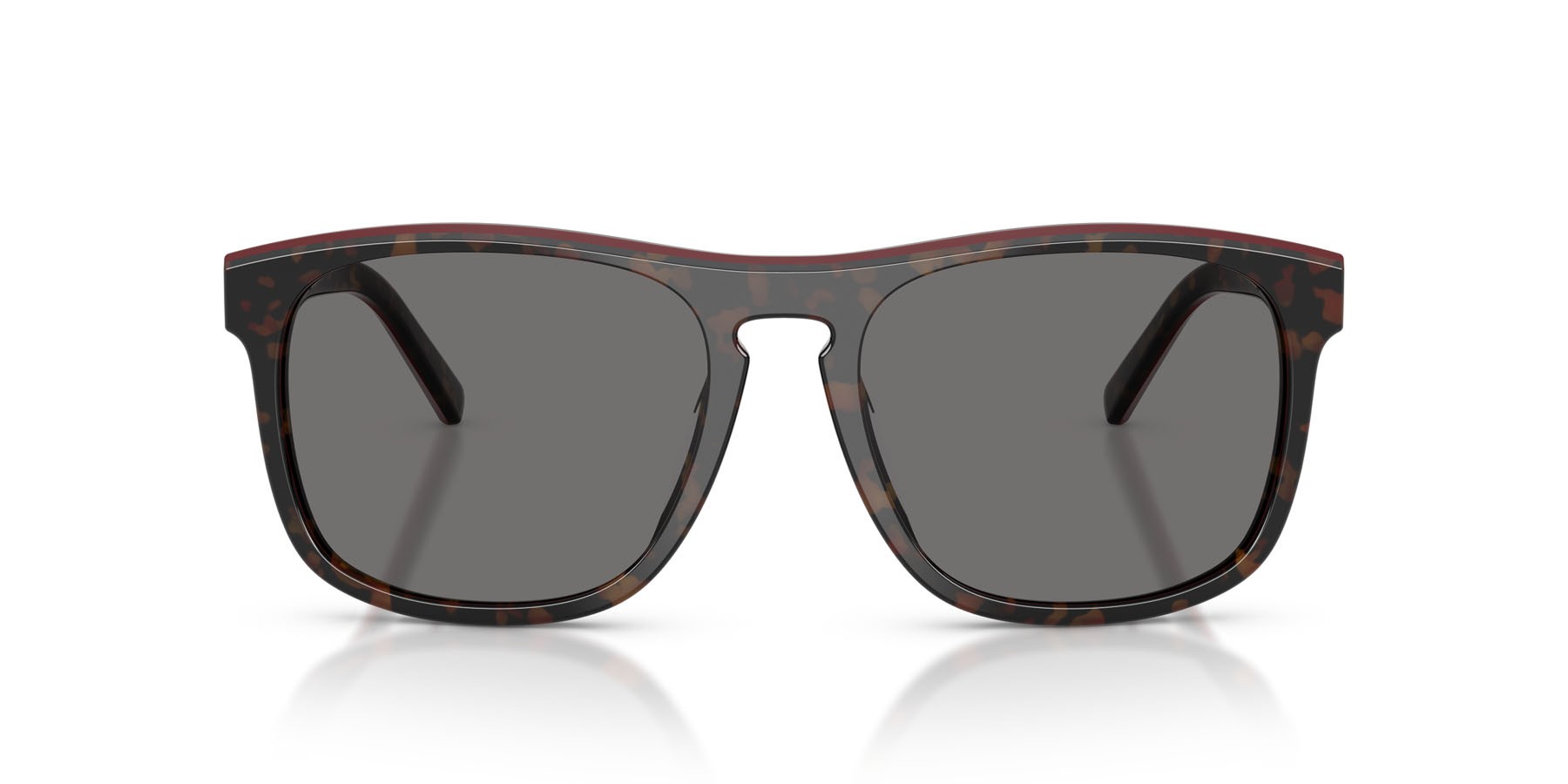 Occhiali da sole Ferrari Scuderia FZ 6020U (742/81) colore havana/rosso forma quadrato lenti polar grigio scuro