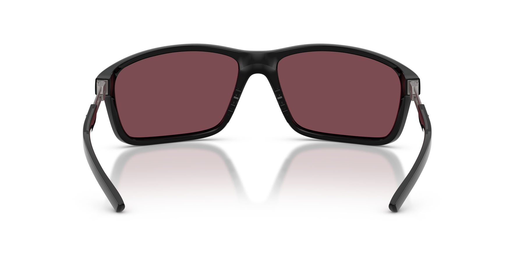 Occhiali da sole Ferrari Scuderia FZ 6021U (501/1E) colore nero lucido forma quadrato lenti rosso ferrari esclusivo