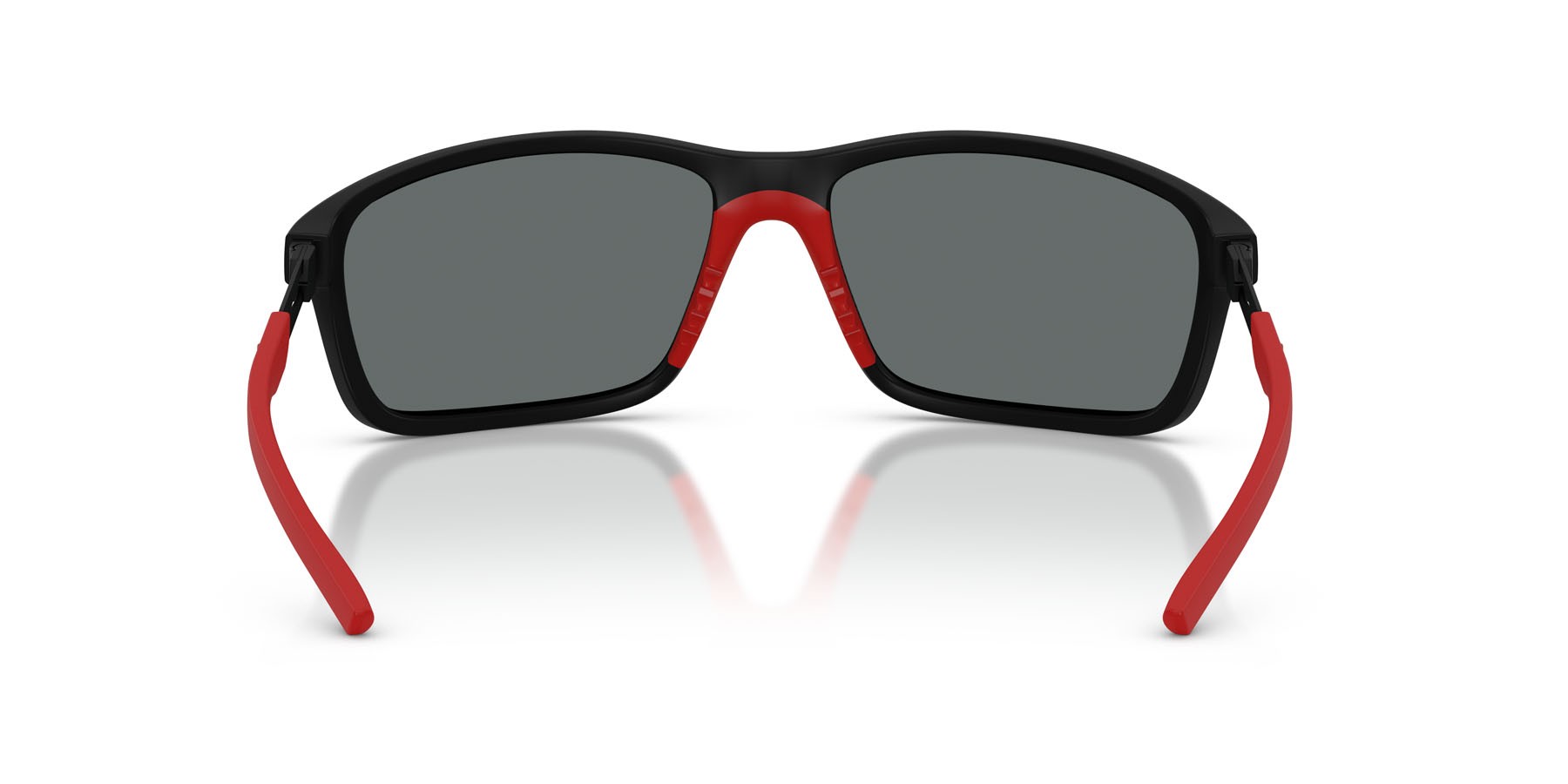 Occhiali da sole Ferrari Scuderia FZ 6021U (504/81) colore nero opaco forma quadrato lenti polar grigia
