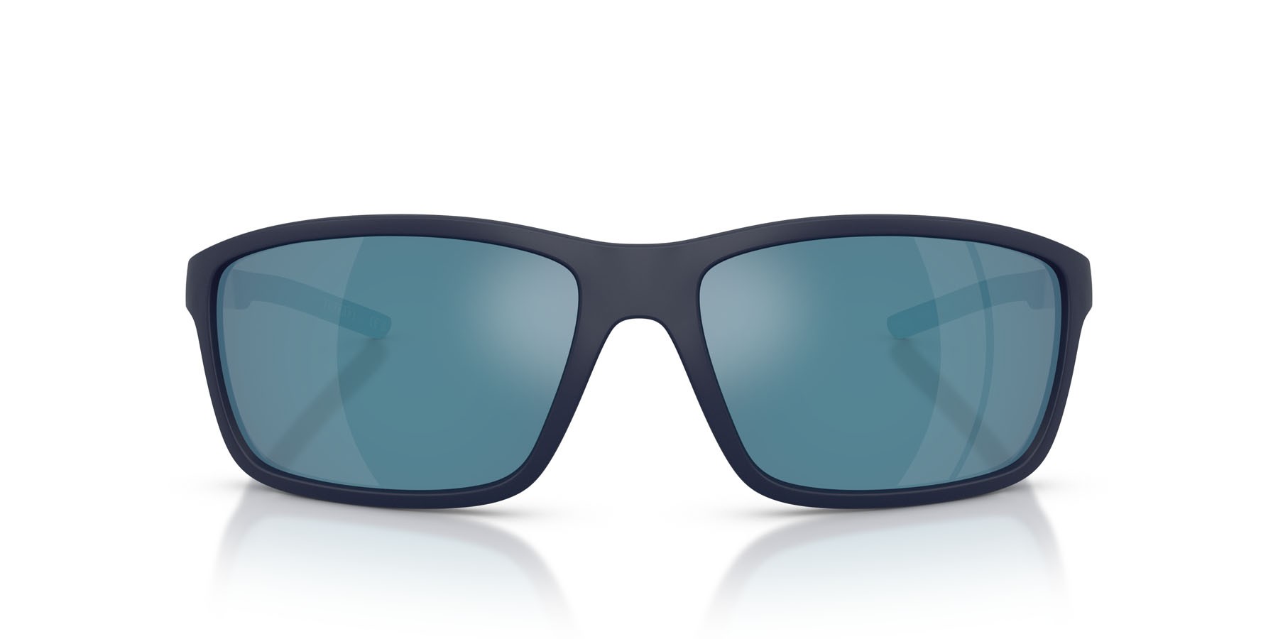 Occhiali da sole Ferrari Scuderia FZ 6021U (509/55) colore blu scuro forma quadrato lenti blu a specchio