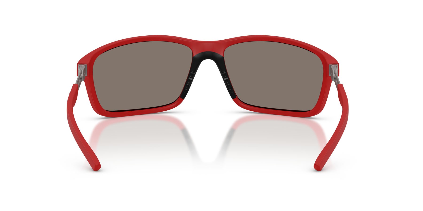 Occhiali da sole Ferrari Scuderia FZ 6021U (526/6G) colore rosso ferrari forma quadrato lenti grigio a specchio