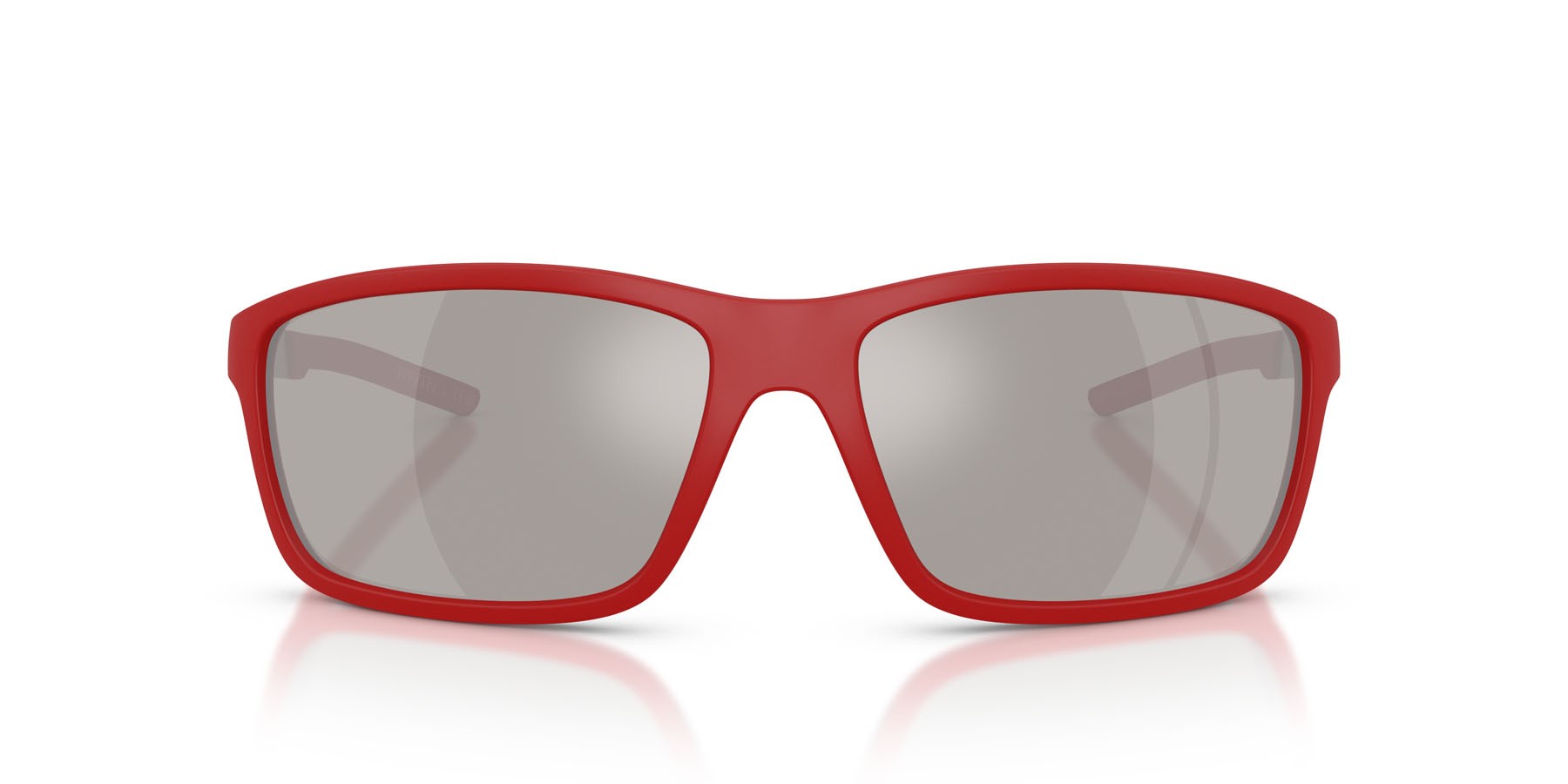 Occhiali da sole Ferrari Scuderia FZ 6021U (526/6G) colore rosso ferrari forma quadrato lenti grigio a specchio