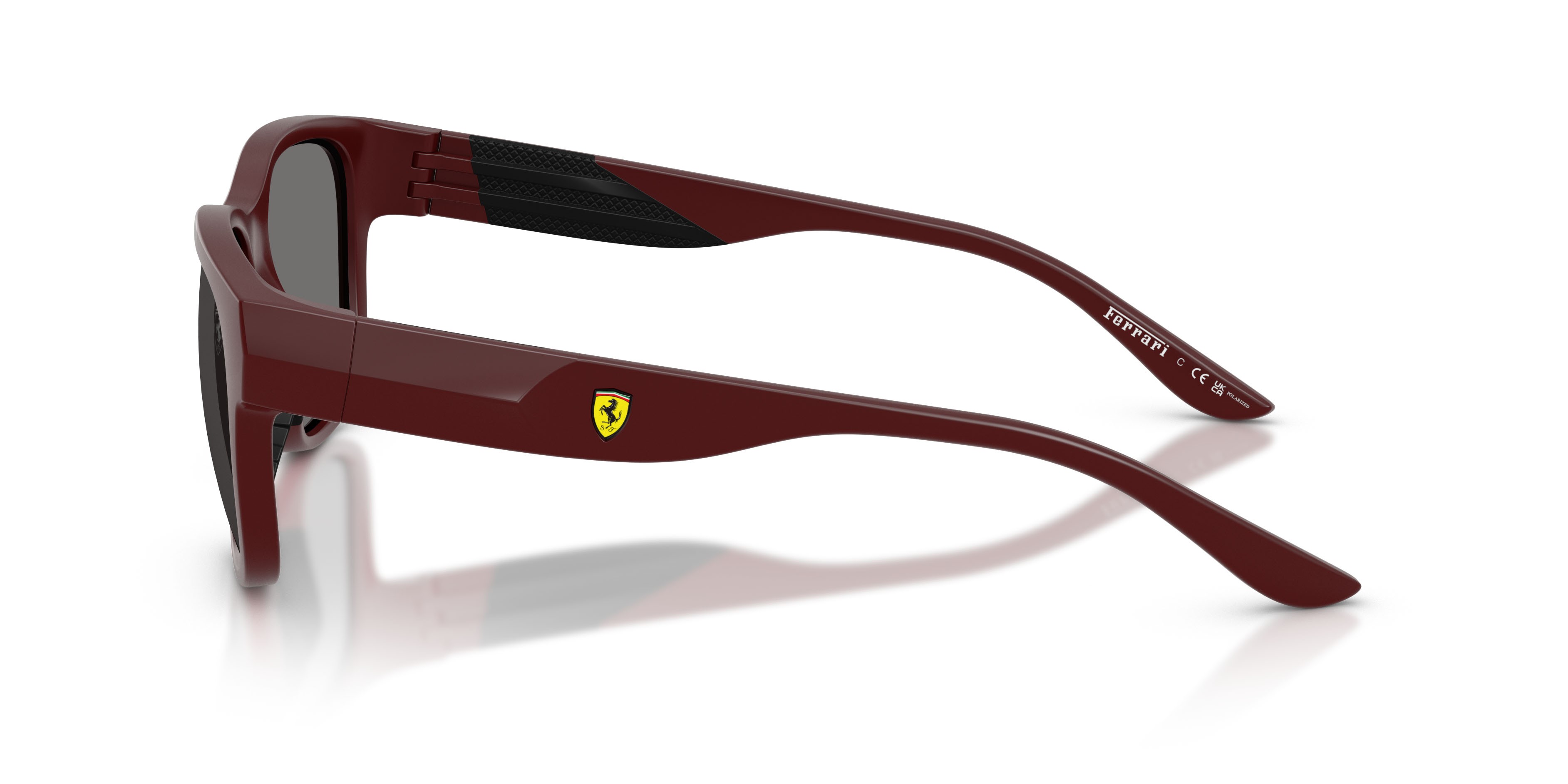 Occhiali da sole Ferrari Scuderia FZ 6028U (530/81) forma quadrato lenti polar grigio scuro