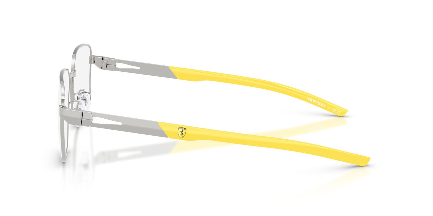 Occhiali da vista Ferrari Scuderia FZ 7012D (103) colore argento forma quadrato lenti lente demo