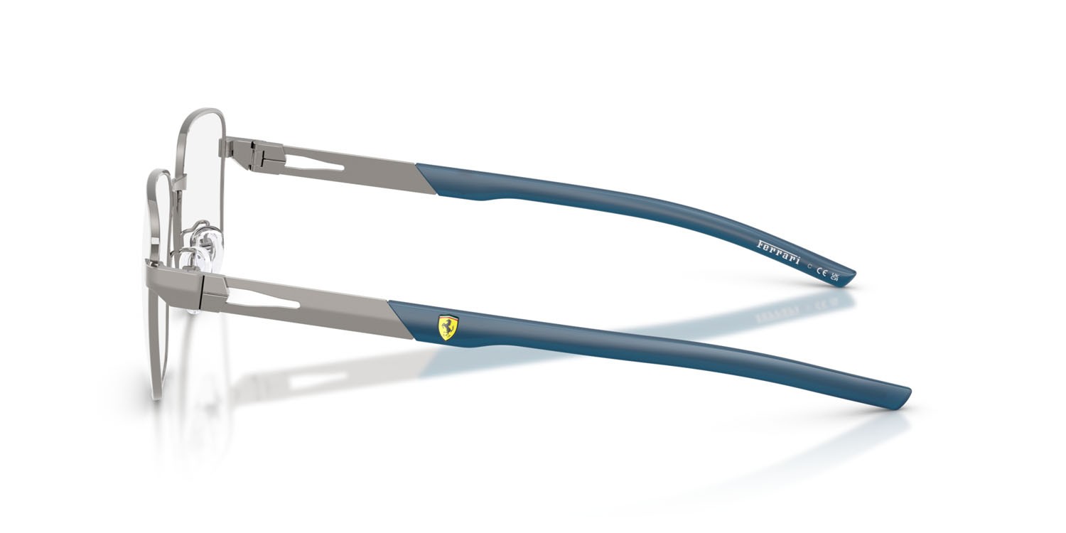 Occhiali da vista Ferrari Scuderia FZ 7012D (104) colore gunmetal forma quadrato lenti lente demo