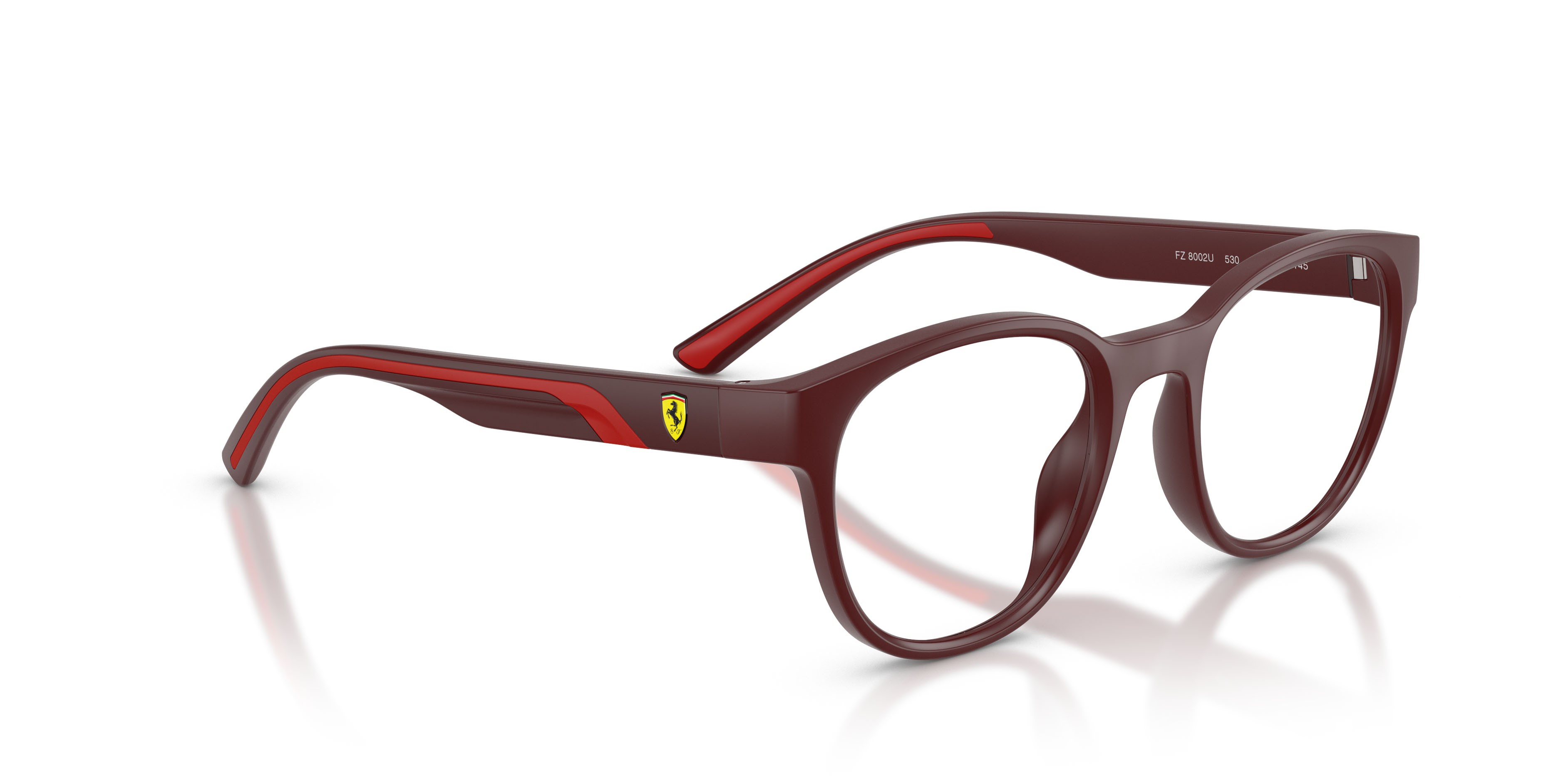 Occhiali da vista Ferrari Scuderia FZ 8002U (530) colore bordeaux forma pantos lenti lente demo