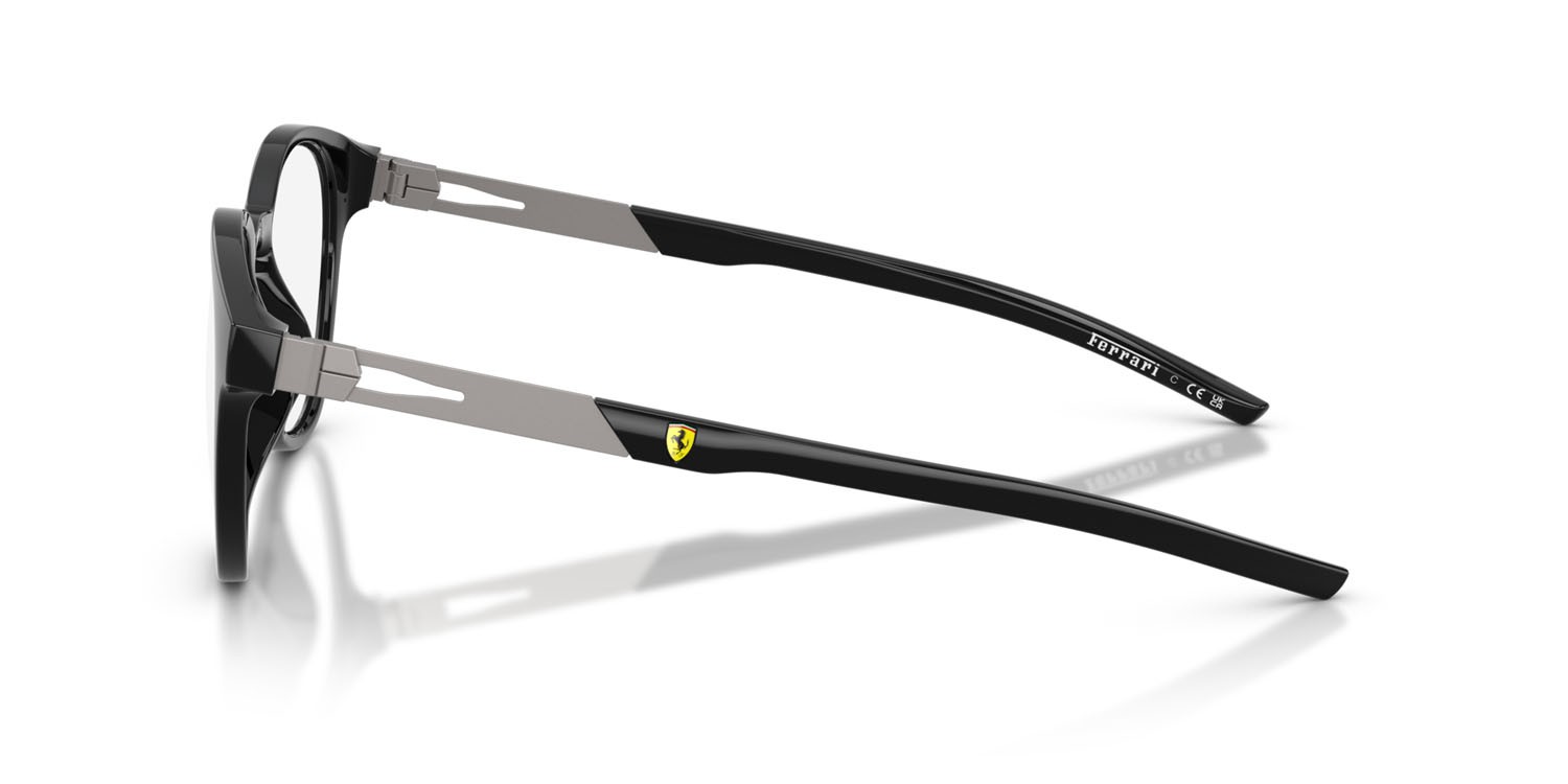 Occhiali da vista Ferrari Scuderia FZ 8019U (501) colore nero forma pantos lenti lente demo