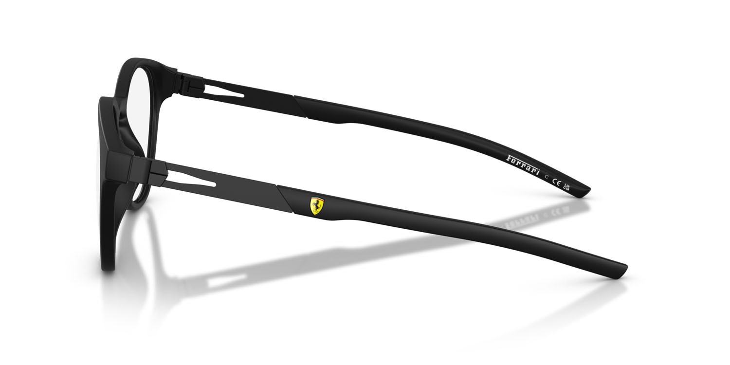 Occhiali da vista Ferrari Scuderia FZ 8019U (504) colore nero opaco forma pantos lenti lente demo