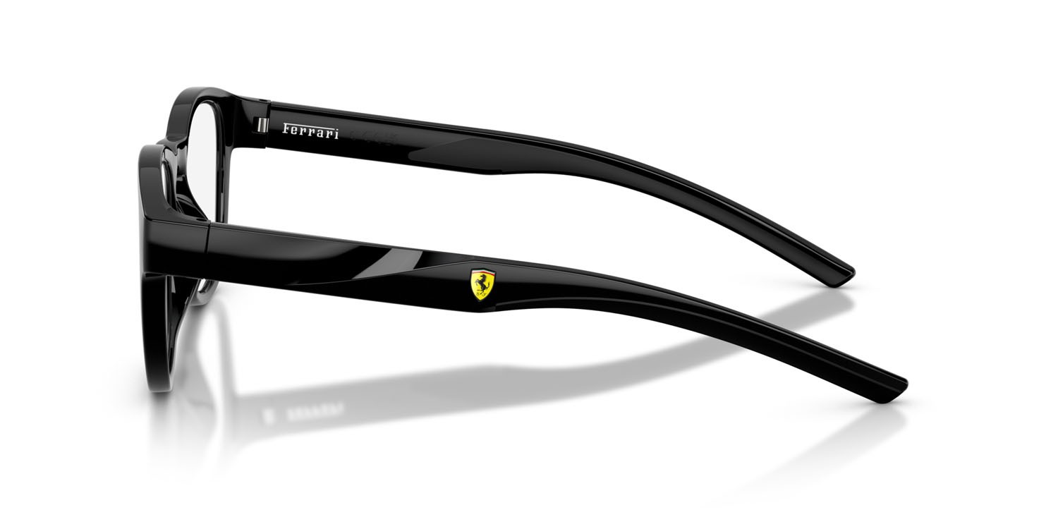 Occhiali da vista Ferrari Scuderia FZ 8021U (501) colore nero forma pantos lenti lente demo