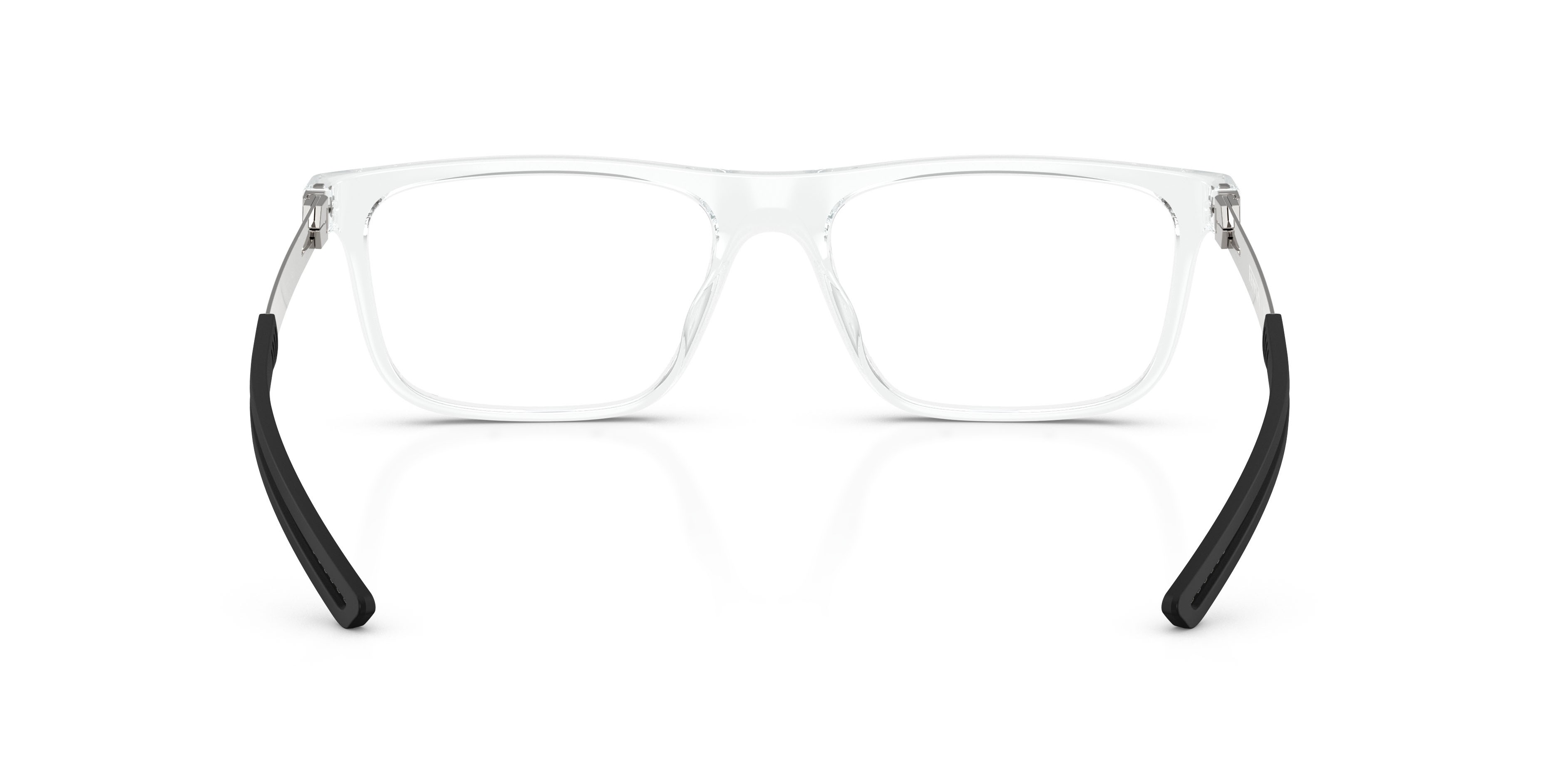 Occhiali da vista Ferrari Scuderia FZ 8026U (513) colore white transparent clear forma quadrato lenti lente demo