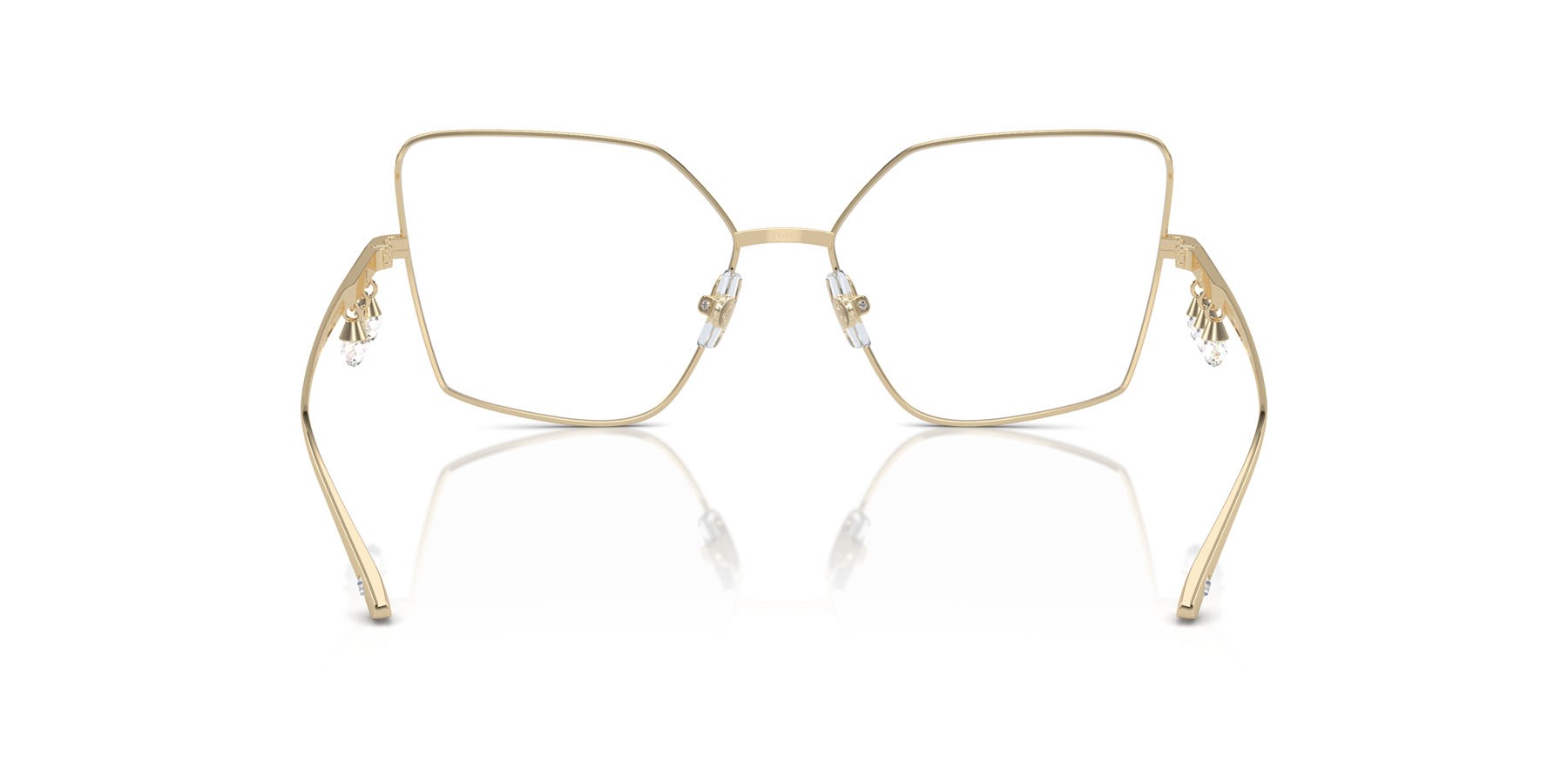 Eyeglasses Jimmy Choo JC 2005B (3006) color oro pallido shape cat eye lenses lente demo