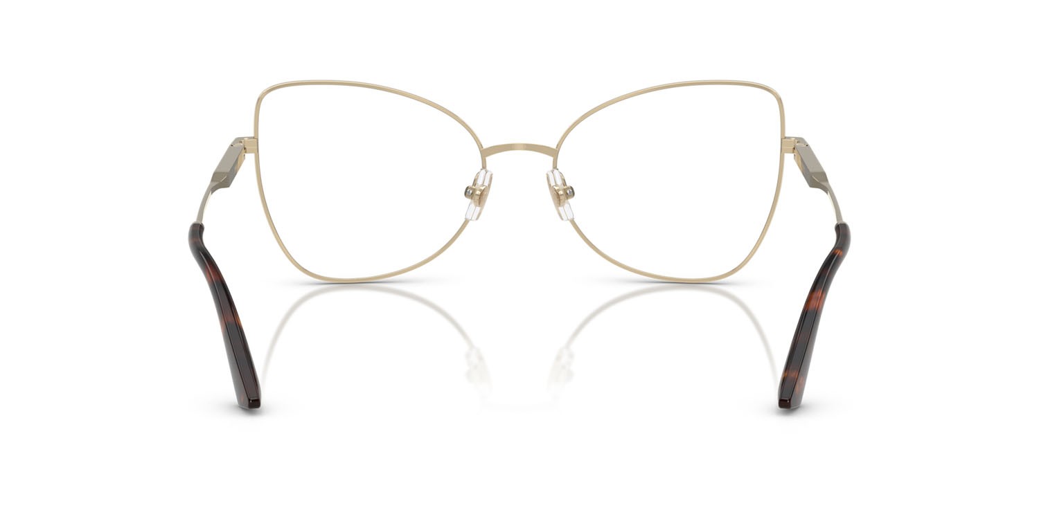 Eyeglasses Jimmy Choo JC 2006 (3019) color oro pallido/biscotto shape butterfly lenses lente demo