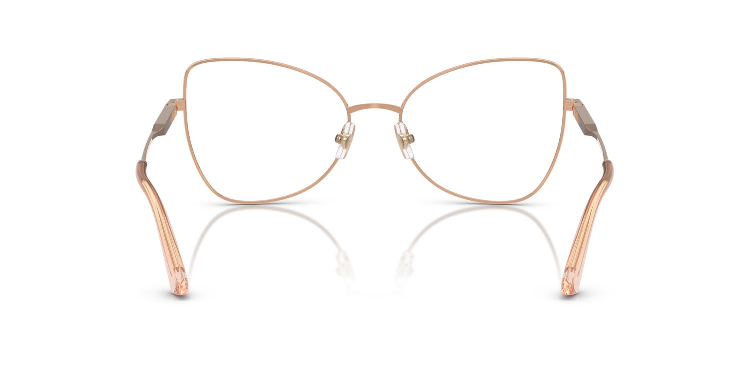 Eyeglasses Jimmy Choo JC 2006 (3020) color oro rose/rosa shape butterfly lenses lente demo