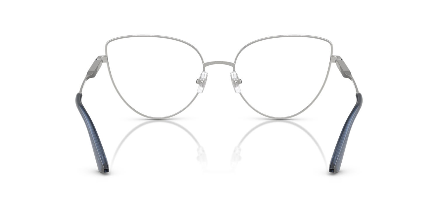 Eyeglasses Jimmy Choo JC 2008 (3021) color argento/blu shape cat eye lenses lente demo
