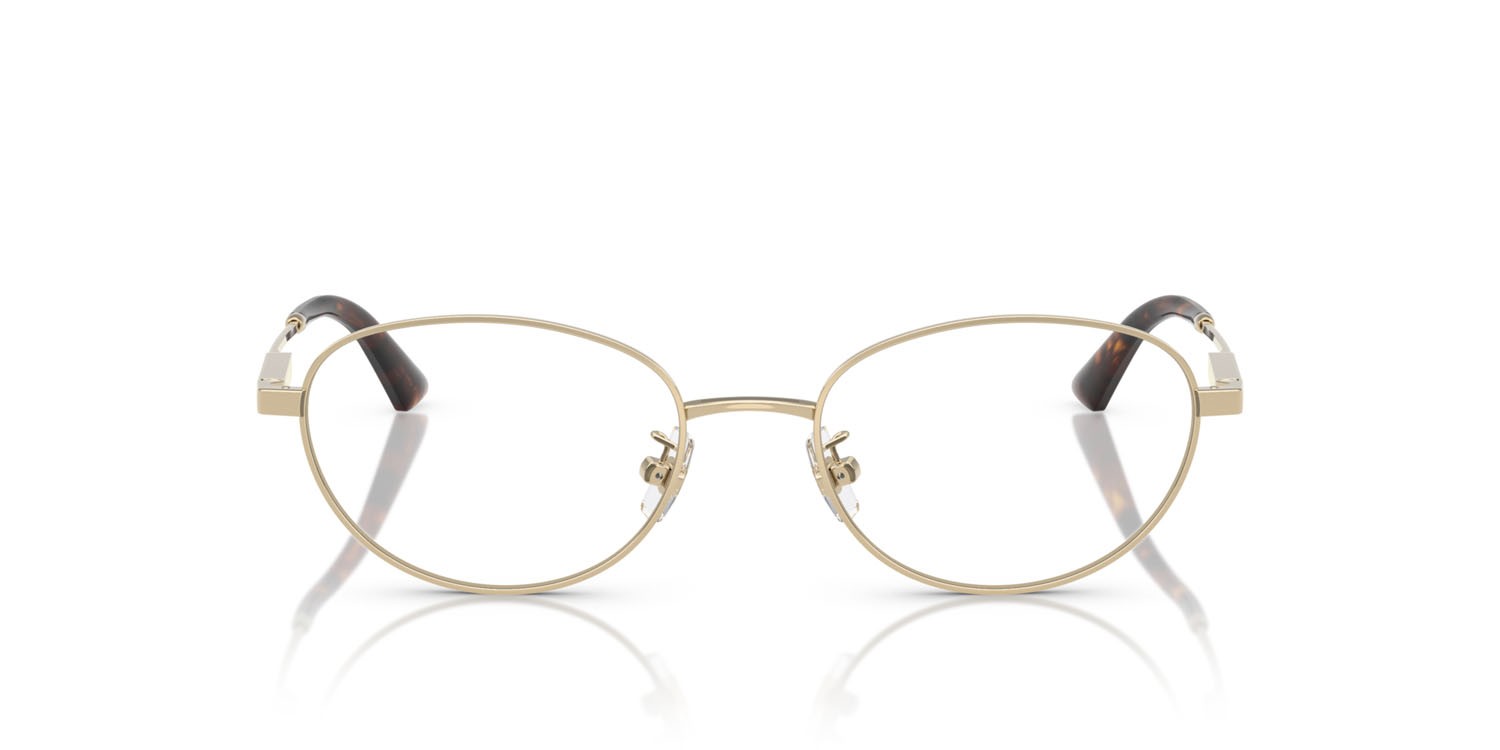 Eyeglasses Jimmy Choo JC 2009D (3006) color oro pallido shape oval lenses lente demo