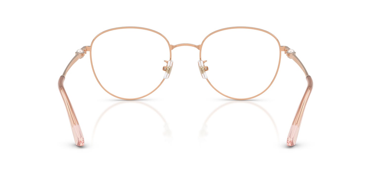 Eyeglasses Jimmy Choo JC 2013HD (3008) color oro rose shape round lenses lente demo