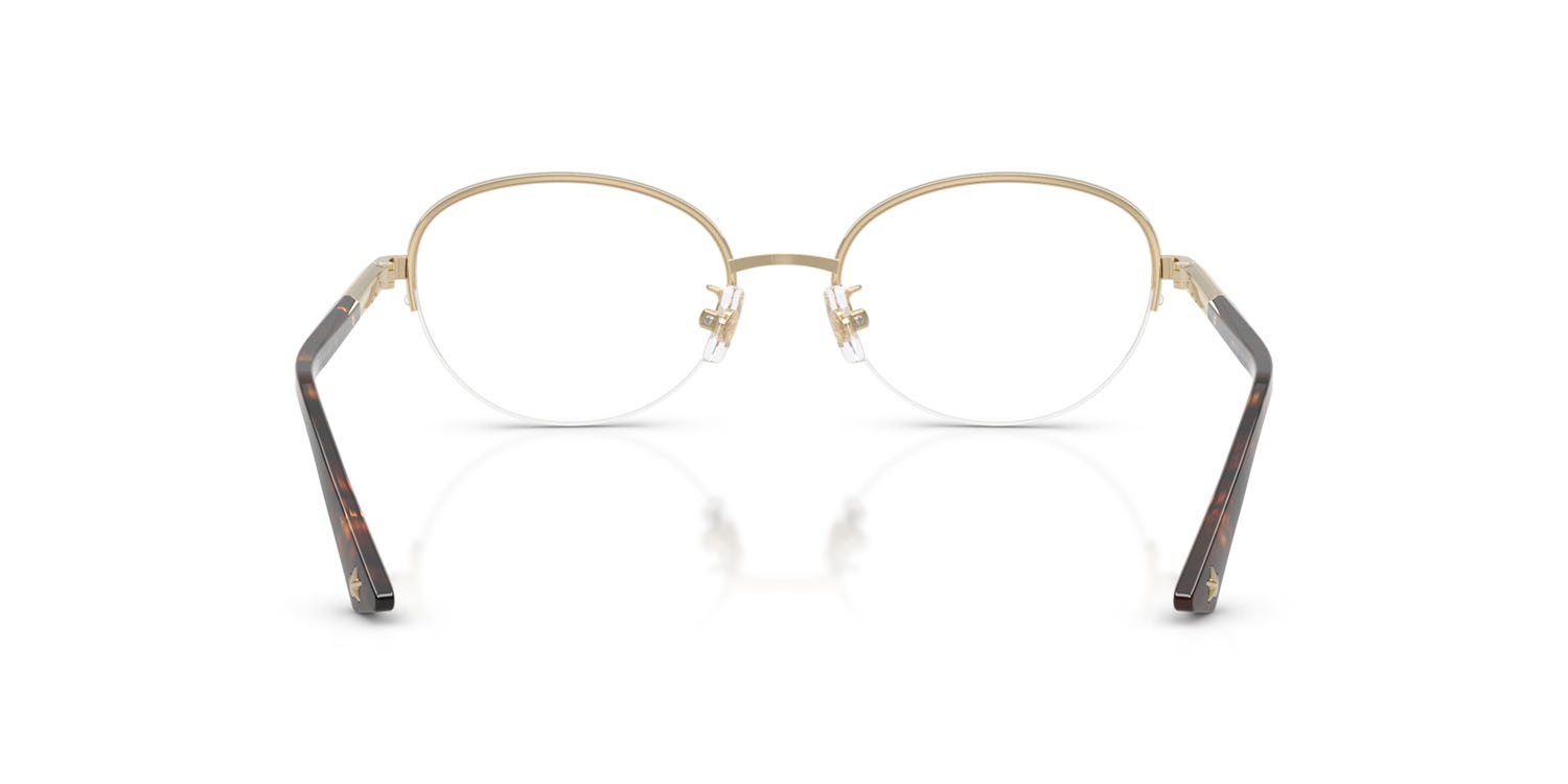 Eyeglasses Jimmy Choo JC 2014D (3019) color oro pallido/biscotto shape oval lenses lente demo