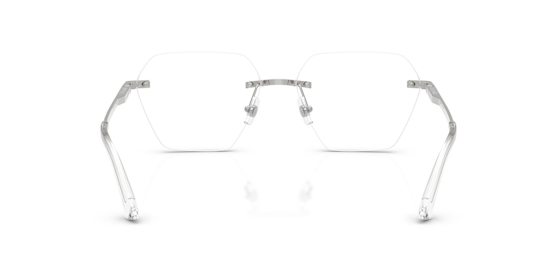 Eyeglasses Jimmy Choo JC 2016J (3002) color argento shape irregular lenses lente demo